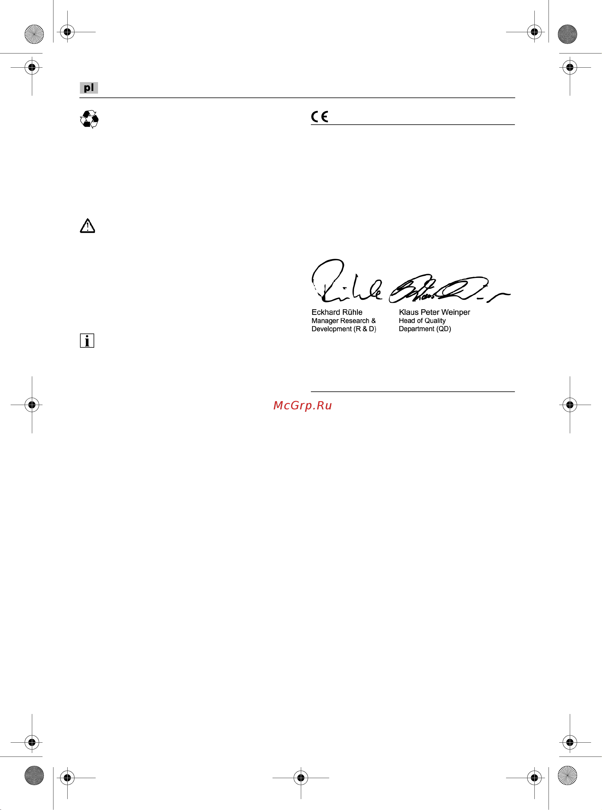 Flex CHE 18.0-EC [126/194] Wykluczenie odpowiedzialności
