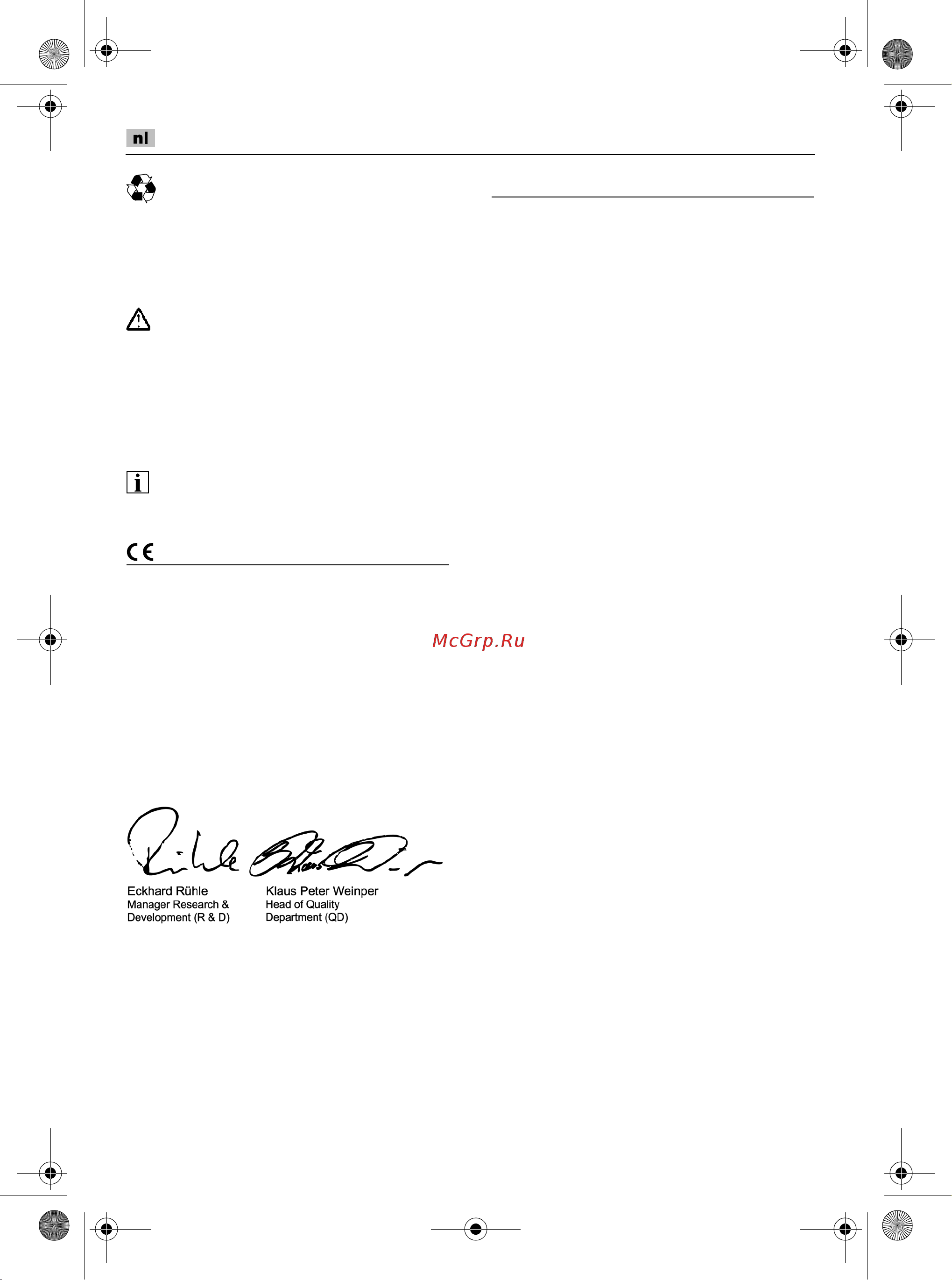 Flex CHE 18.0-EC [70/194] Conformiteit