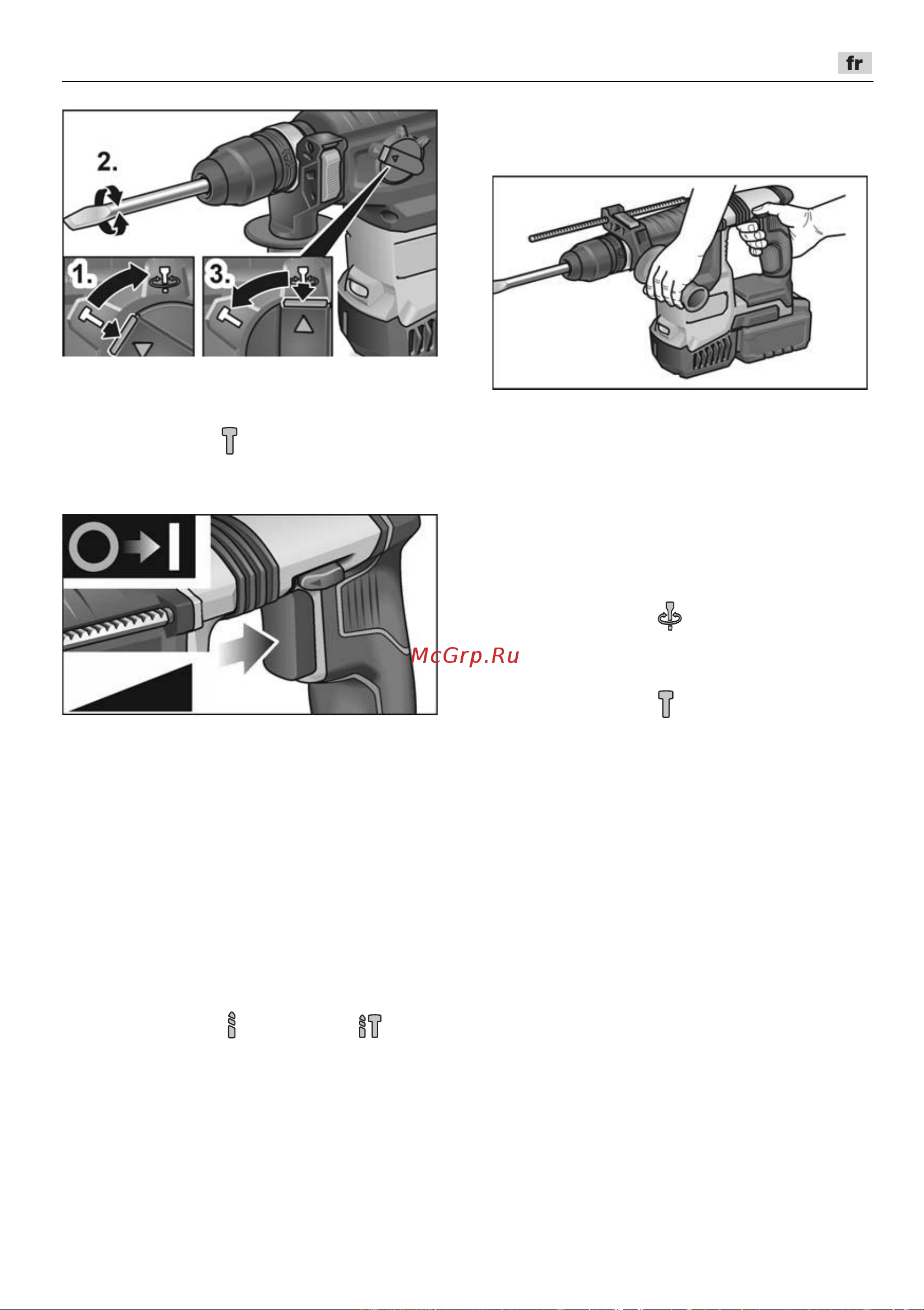 Flex CHE 2-26 18.0-EC C [31/264] Consignes de travail
