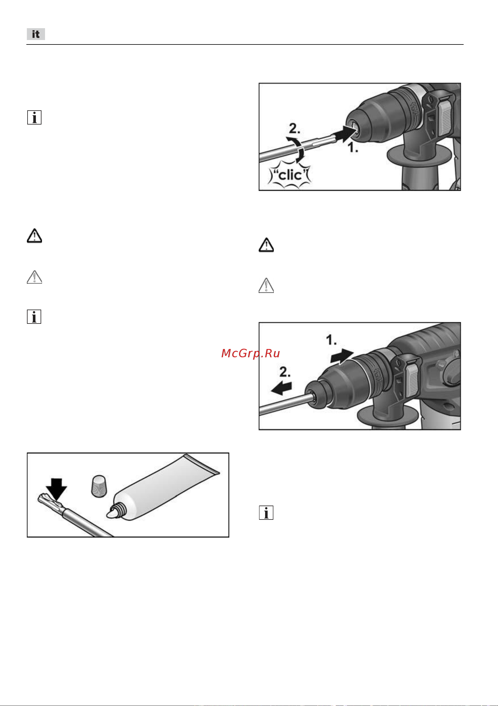 Flex CHE 2-26 18.0-EC [40/264] Inserimento di utensili con codolo sds plus