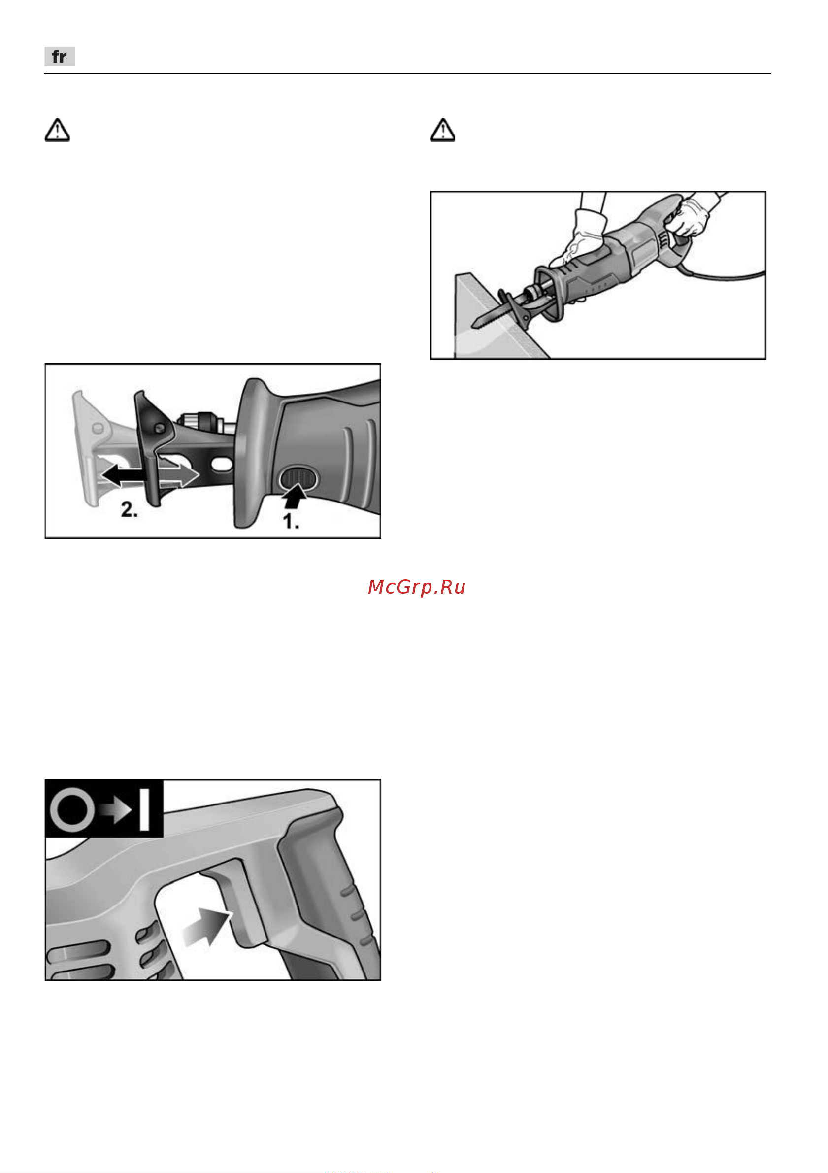 Flex RS 11-28 [24/164] Consignes de travail