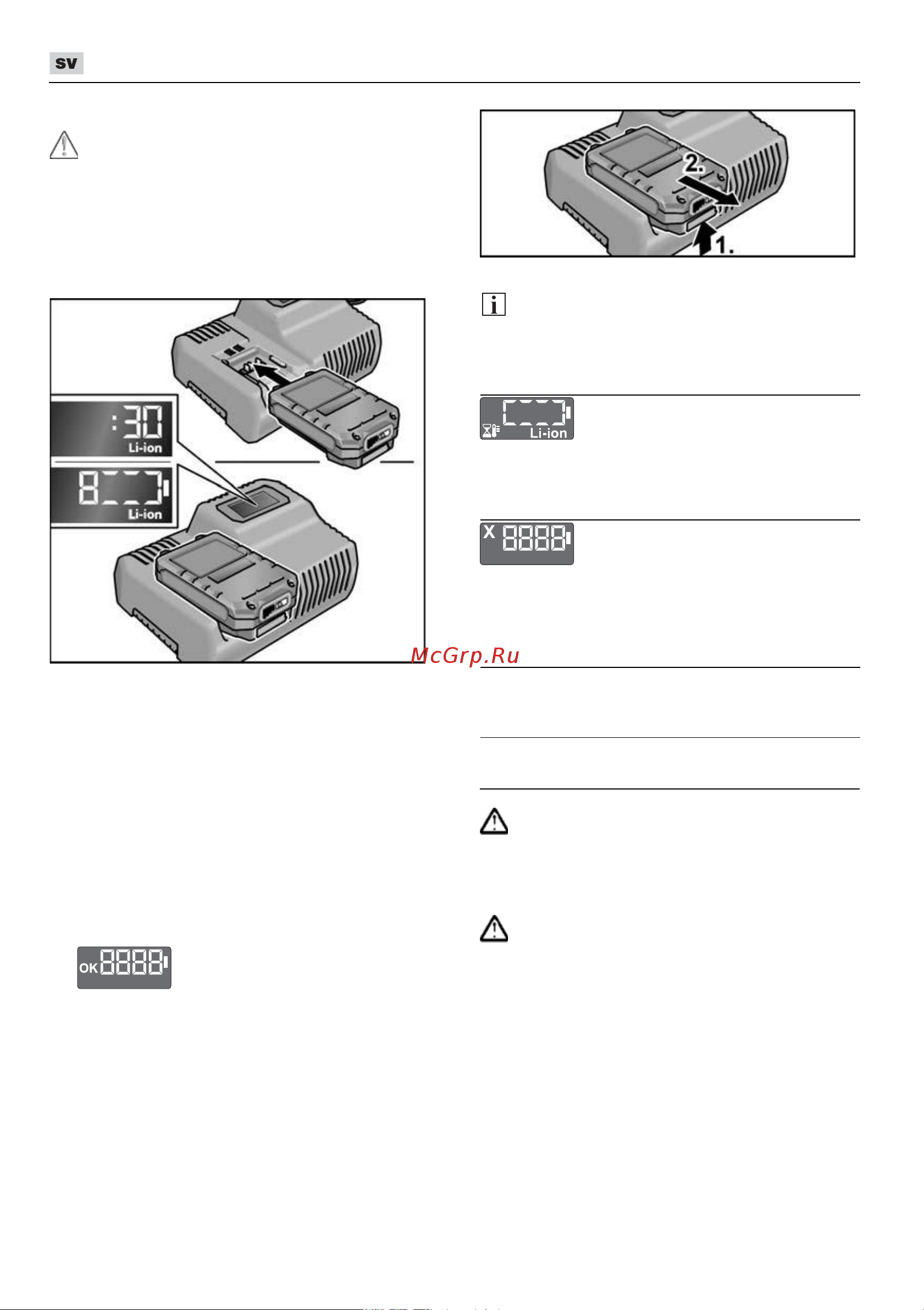 Flex RSP DW 18.0-EC C [106/276] Underhåll och skötsel