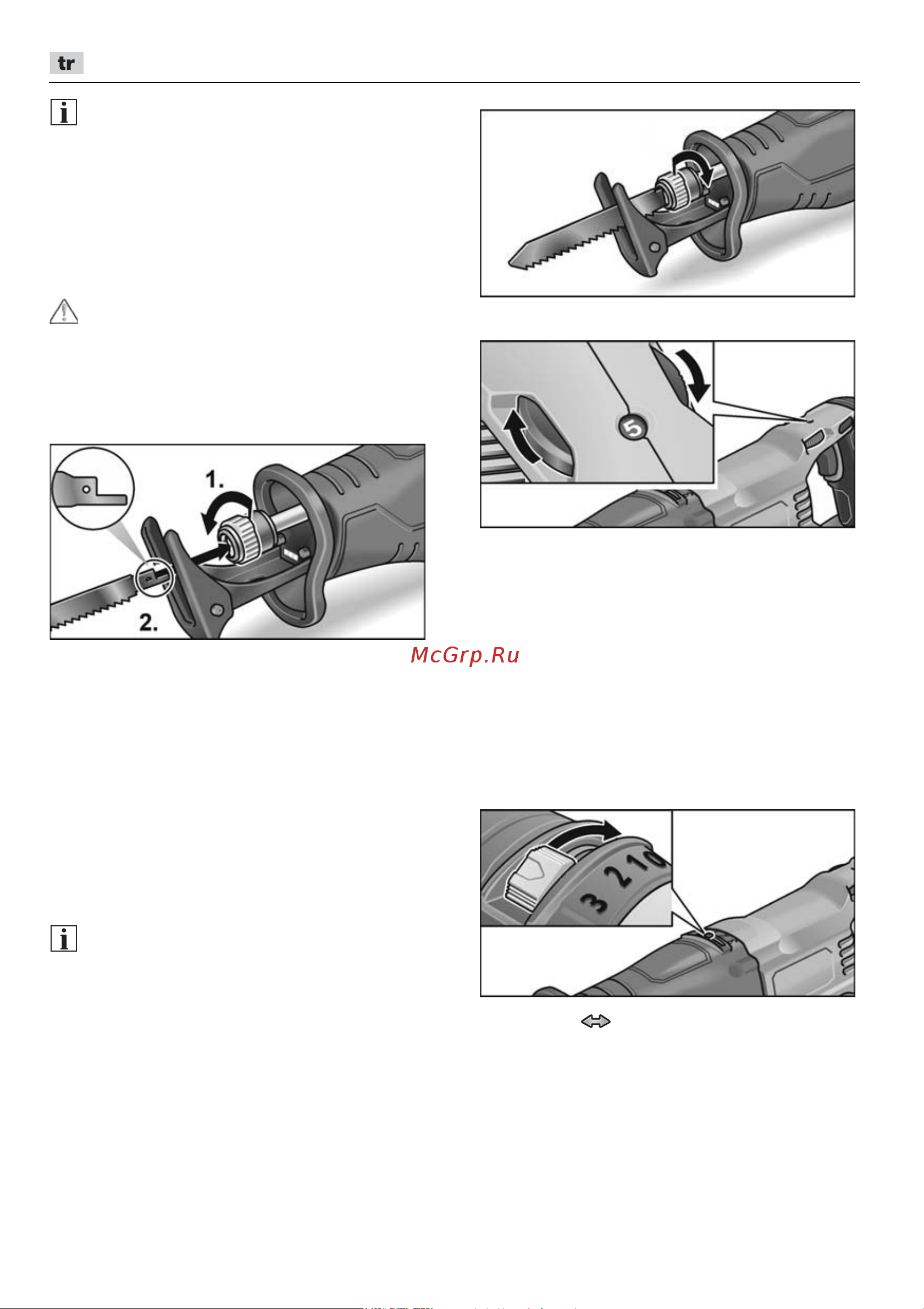Flex RSP DW 18.0-EC C [134/276] Strok sayısı ayar