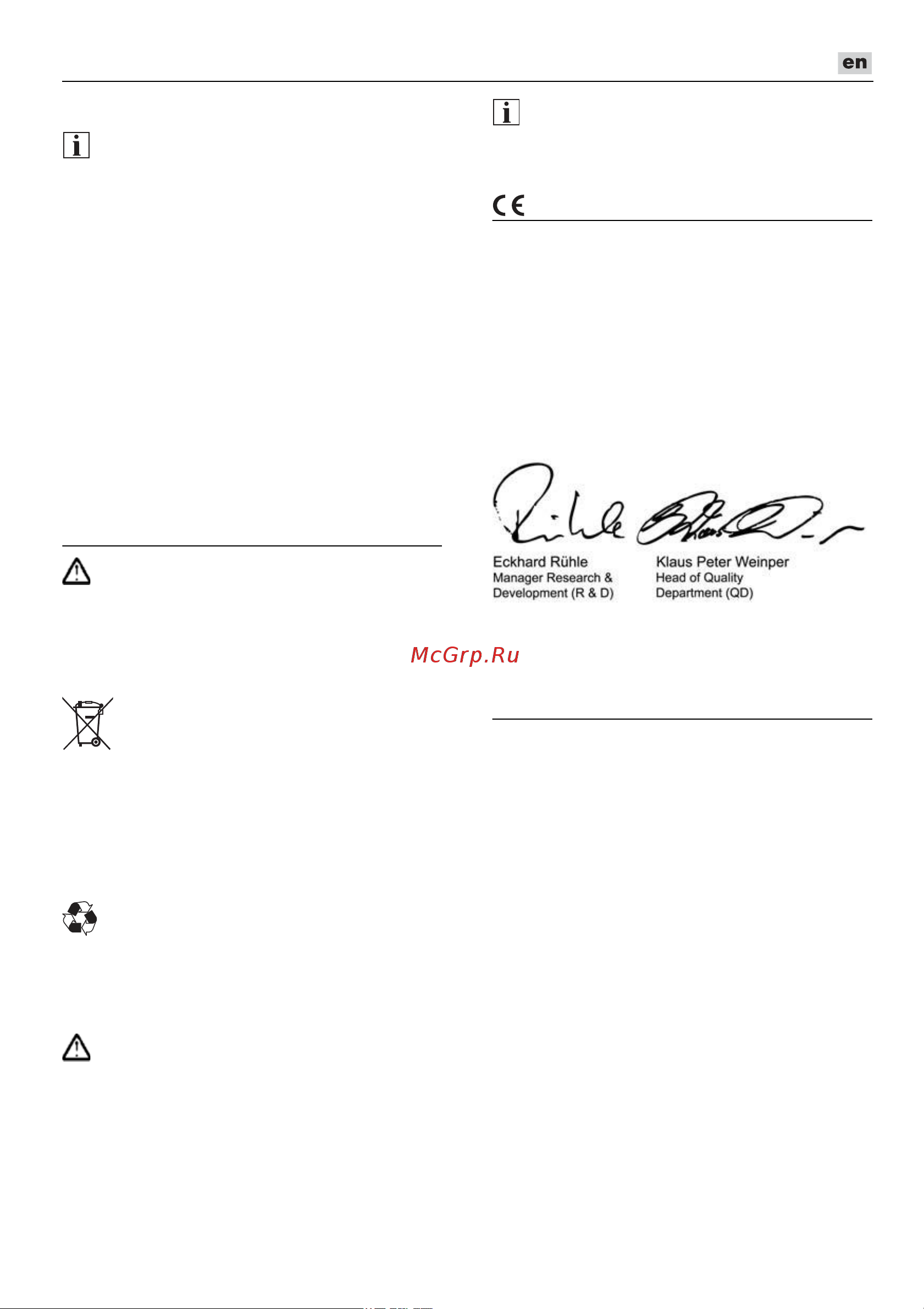 Flex RSP DW 18.0-EC C [23/276] Conformity