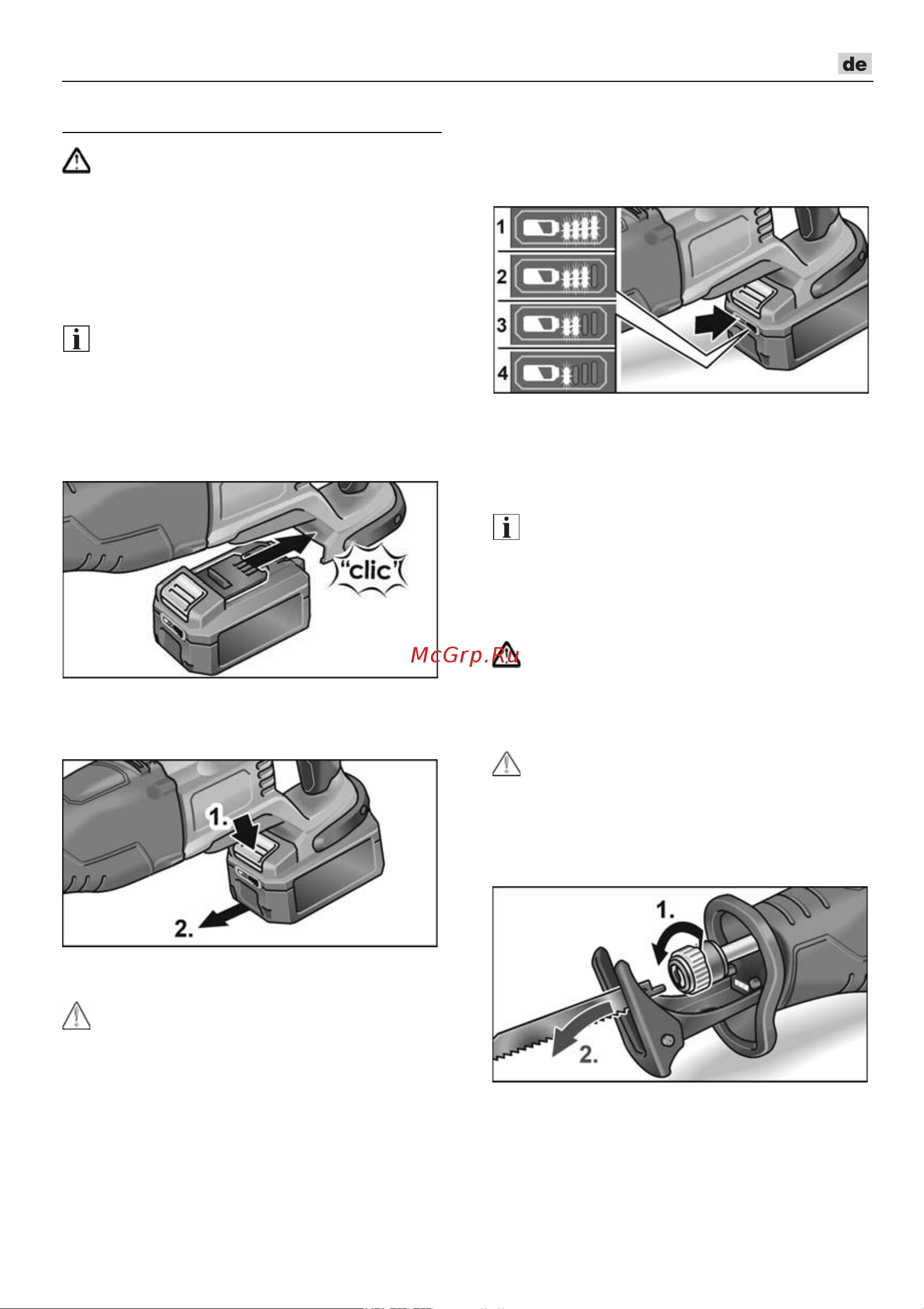 Flex RSP DW 18.0-EC C [7/276] Gebrauchsanweisung