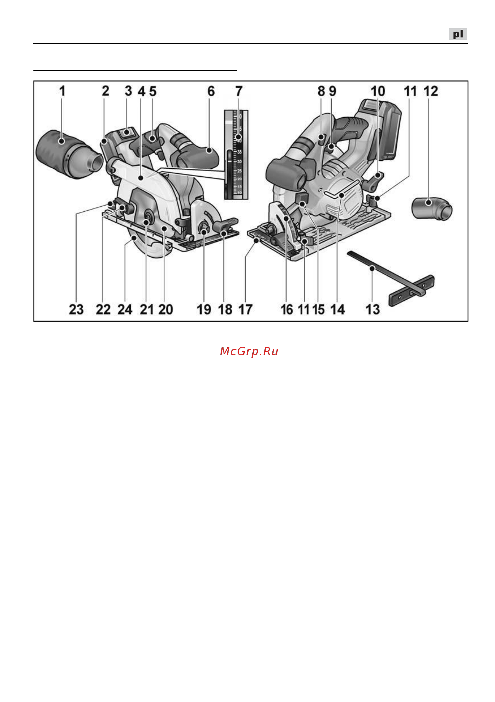 Flex CS 62 18.0-EC [173/330] Opis urządzenia