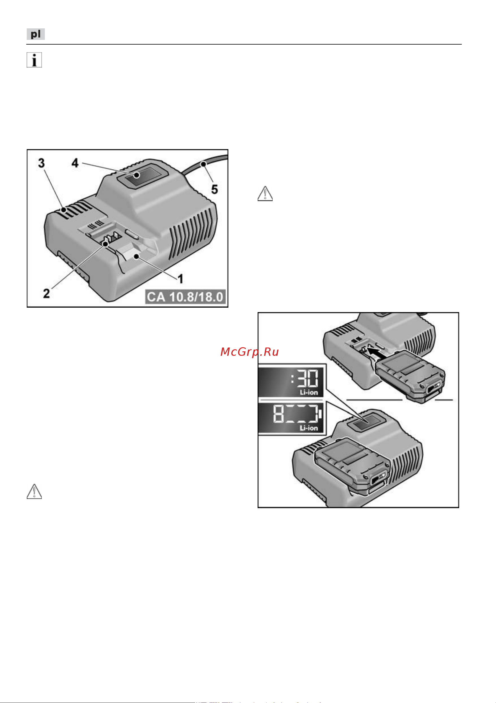Flex CS 62 18.0-EC [178/330] Ładowarka