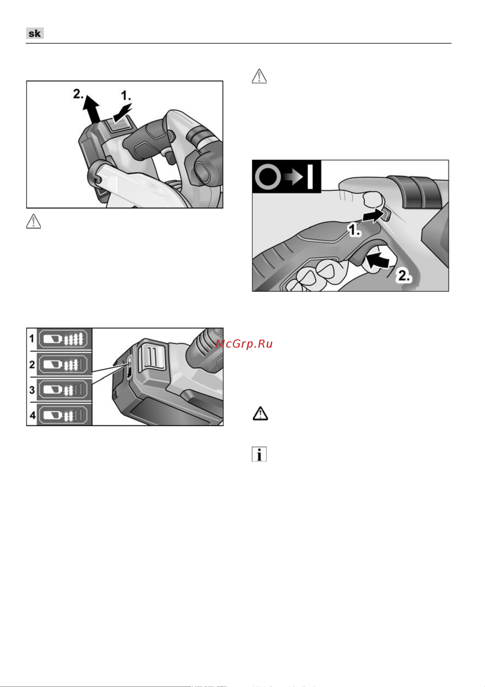 Flex CS 62 18.0-EC [214/330] Paralelný doraz