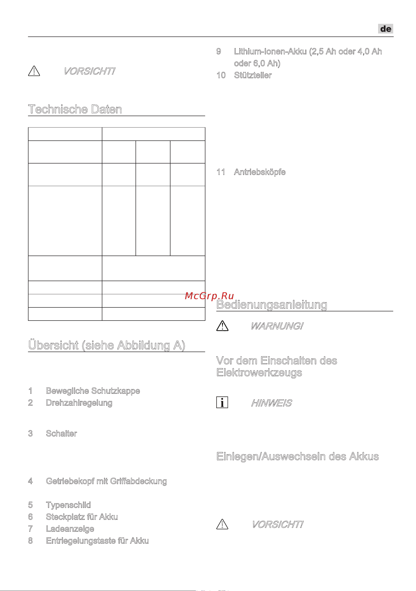 Flex PXE 80 10.8-EC [7/153] Bedienungsanleitung