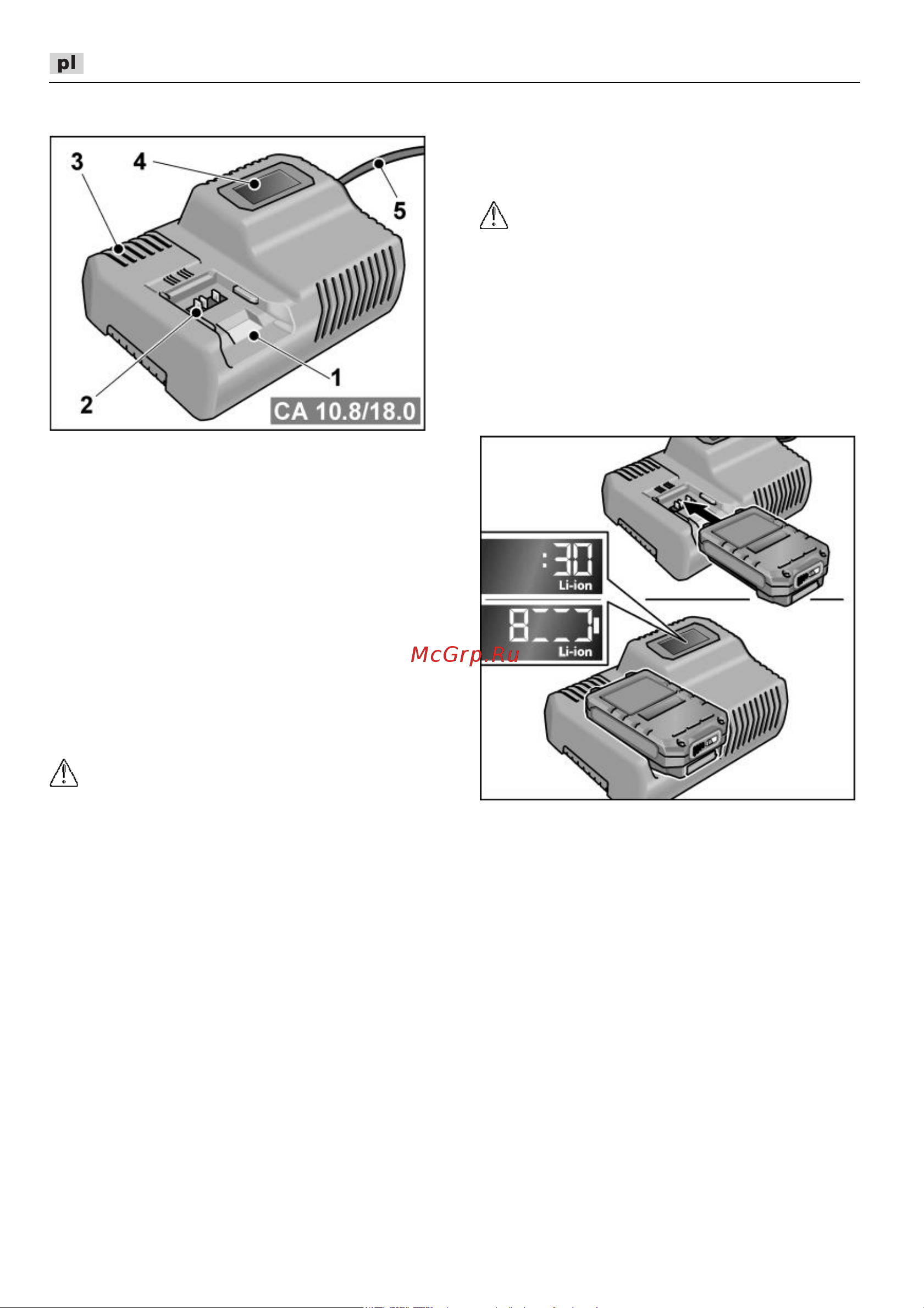 Flex PE 150 18.0-EC C [160/298] Ładowarka