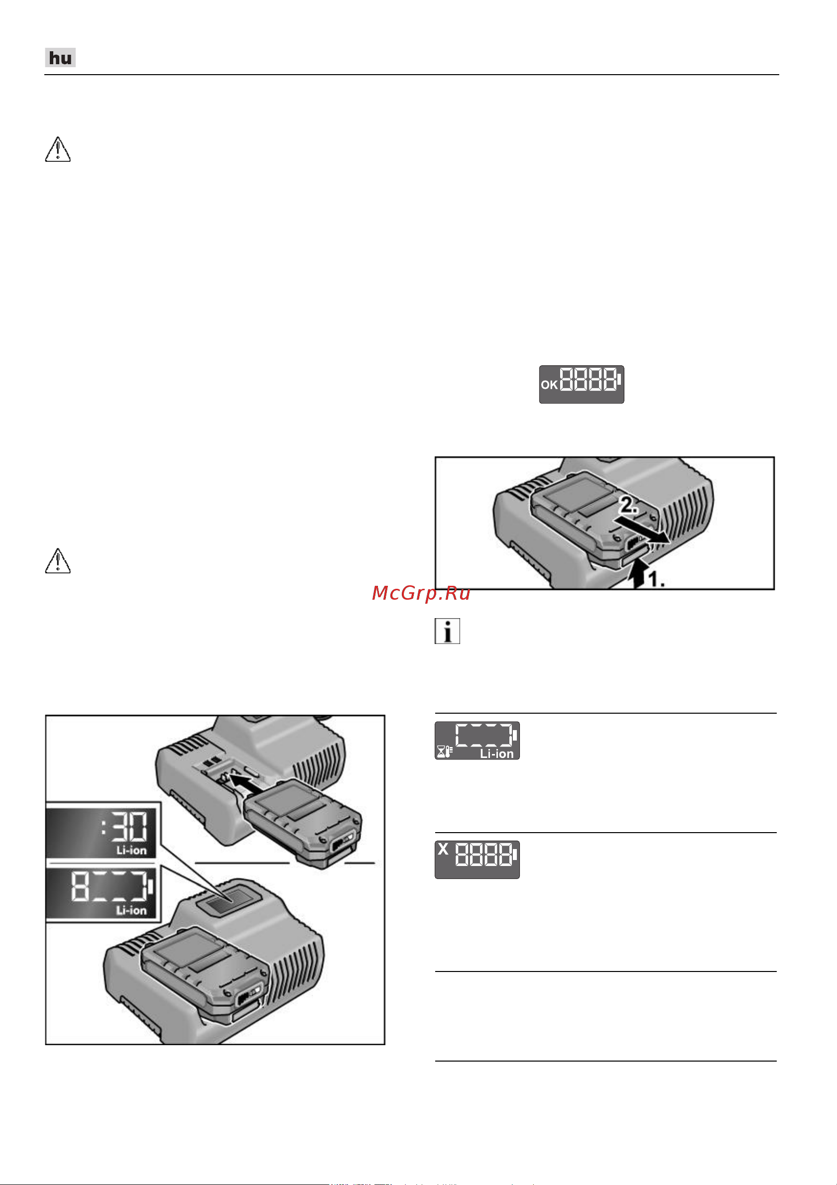 Flex PE 150 18.0-EC C [172/298] A töltési folyamat