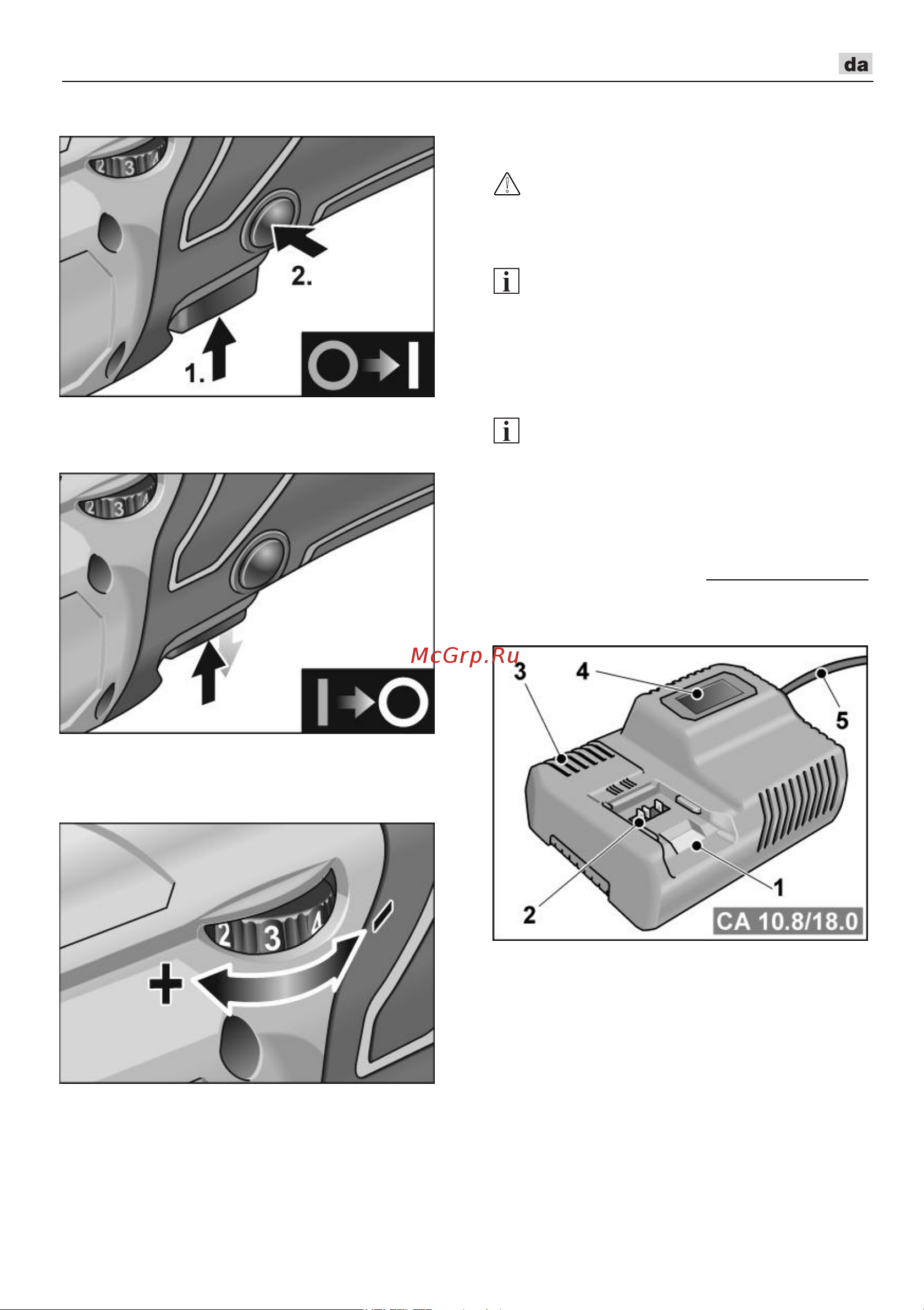Flex PE 150 18.0-EC C [93/298] Arbejdsinstrukser