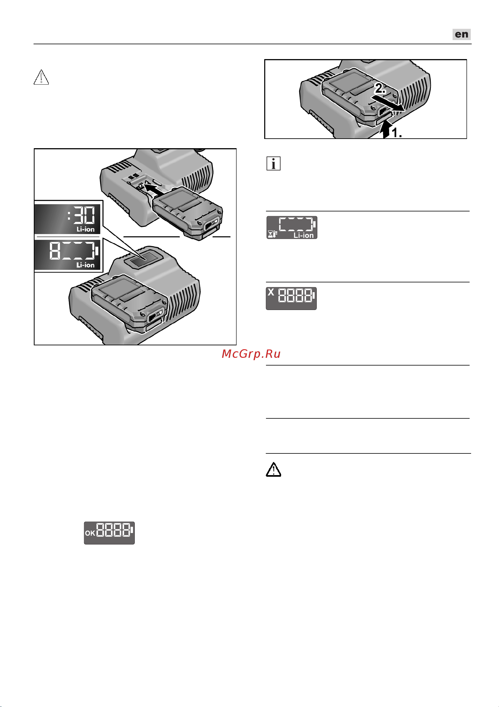 Flex XCE 8 125 18.0-EC C [23/308] Maintenance and care
