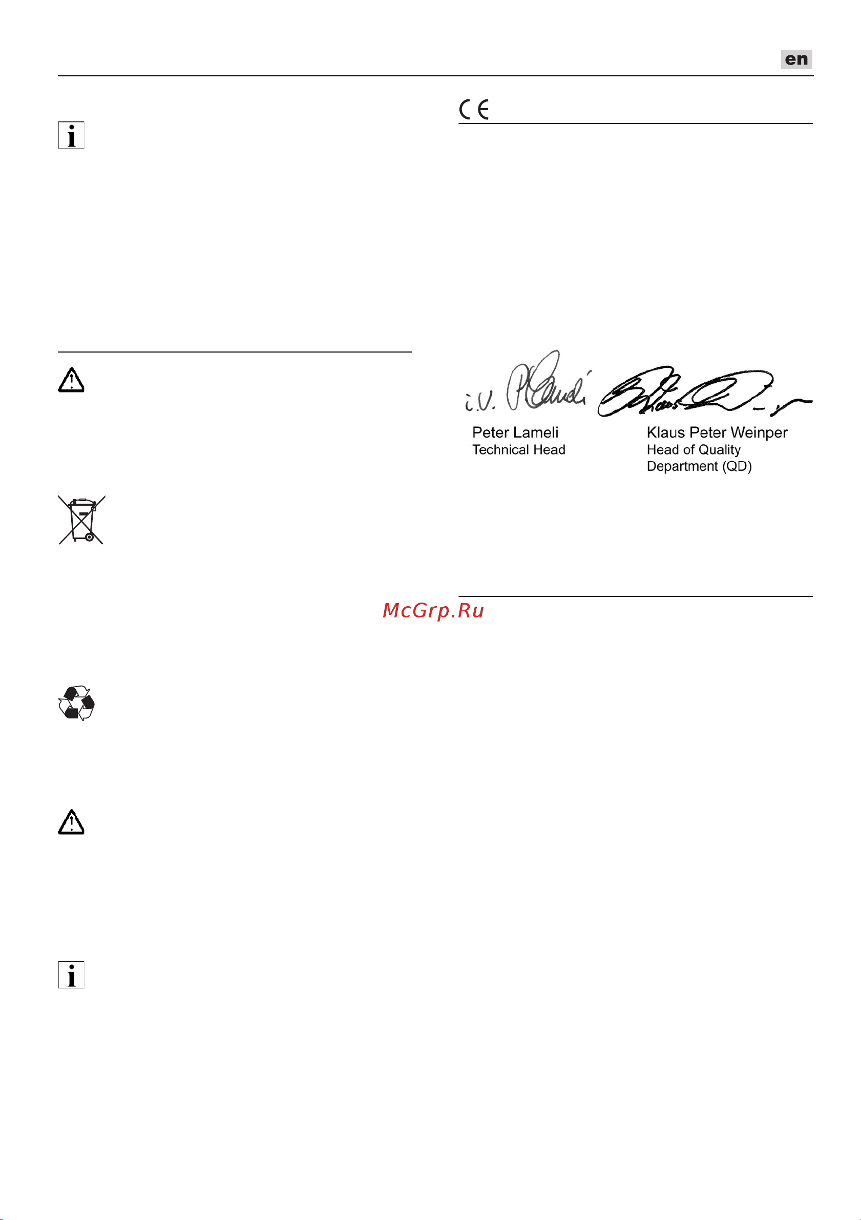 Flex XCE 8 125 18.0-EC C [25/308] Declaration of conformity