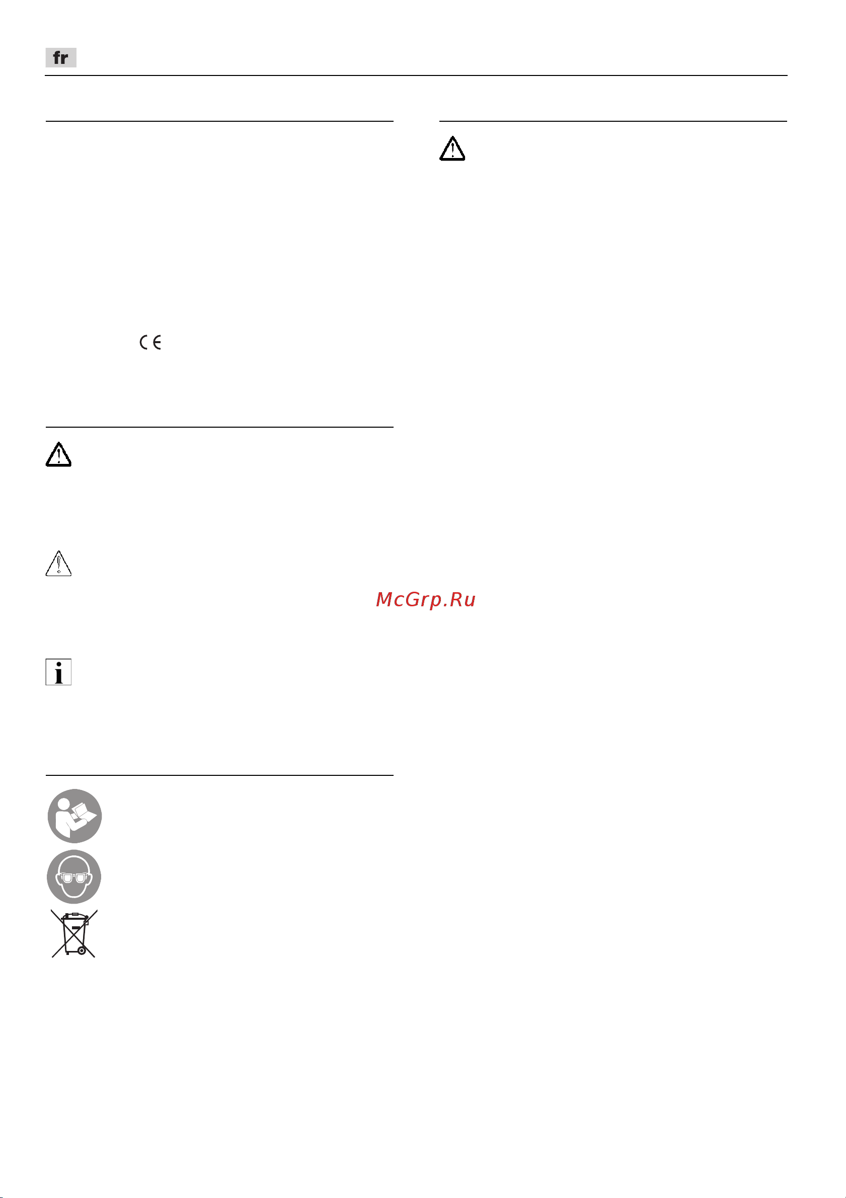 Flex XCE 8 125 18.0-EC C [26/308] Pour votre sécurité