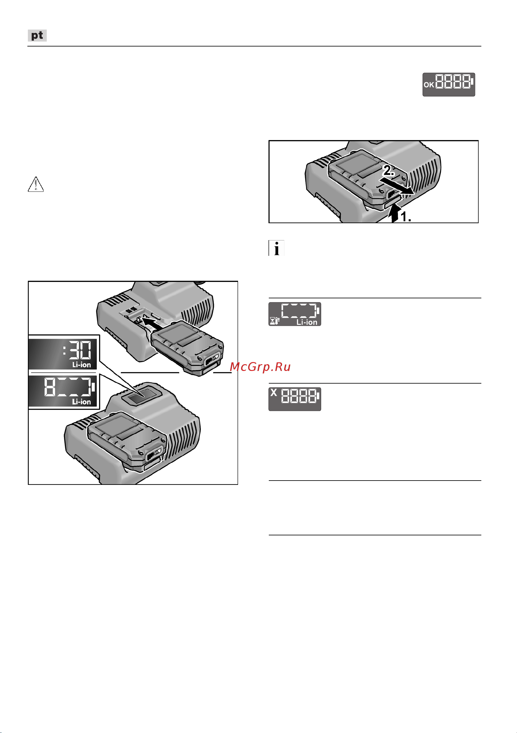 Flex XCE 8 125 18.0-EC C [72/308] Operação de carga