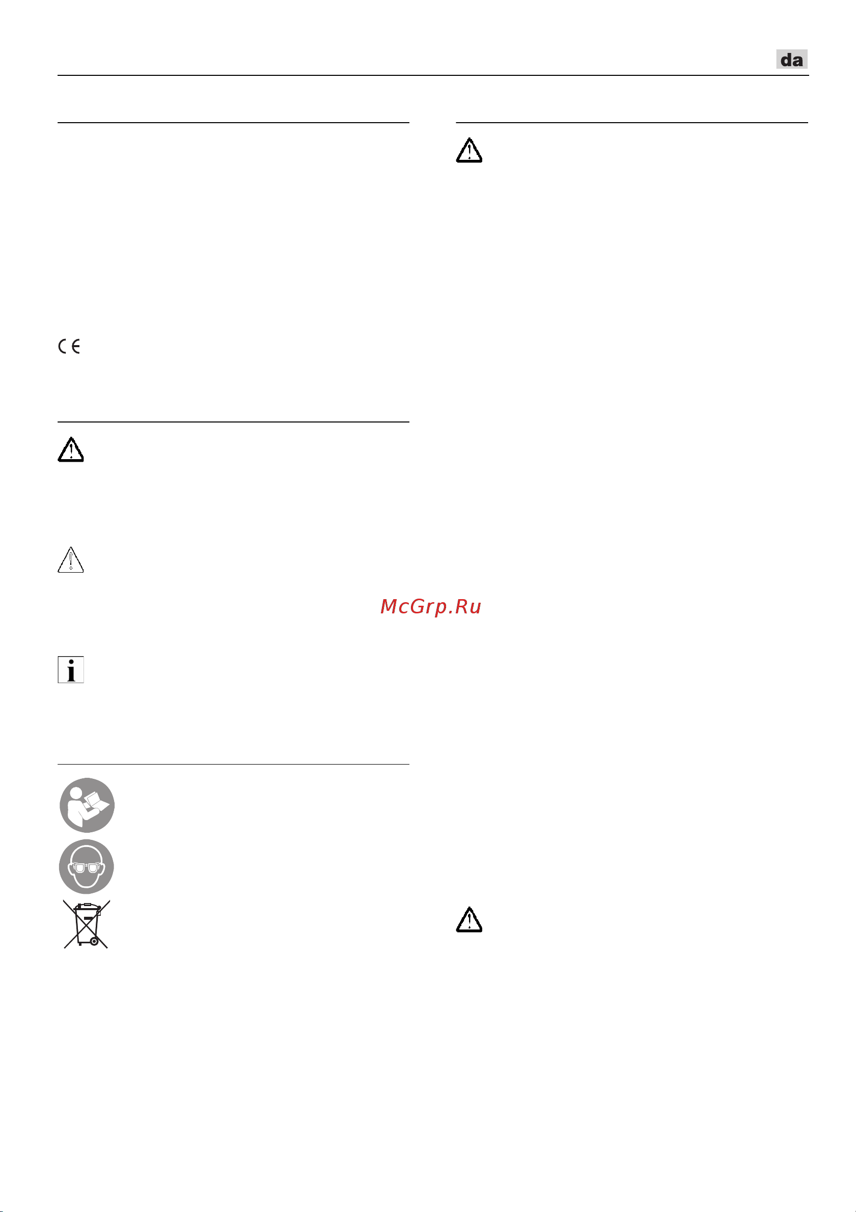 Flex XCE 8 125 18.0-EC C [89/308] Anvendte symboler