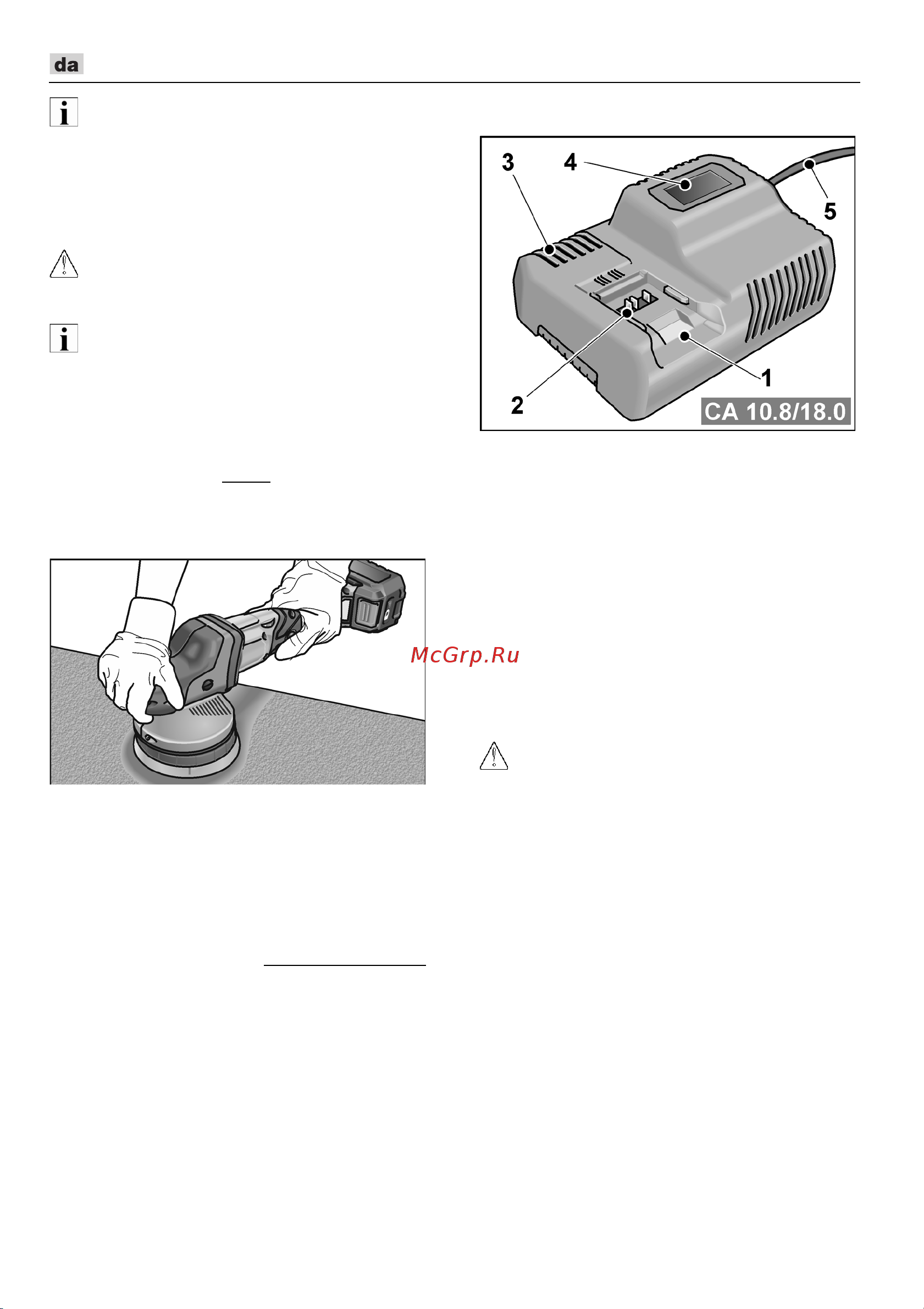 Flex XCE 8 125 18.0-EC C [96/308] Arbejdsinstrukser