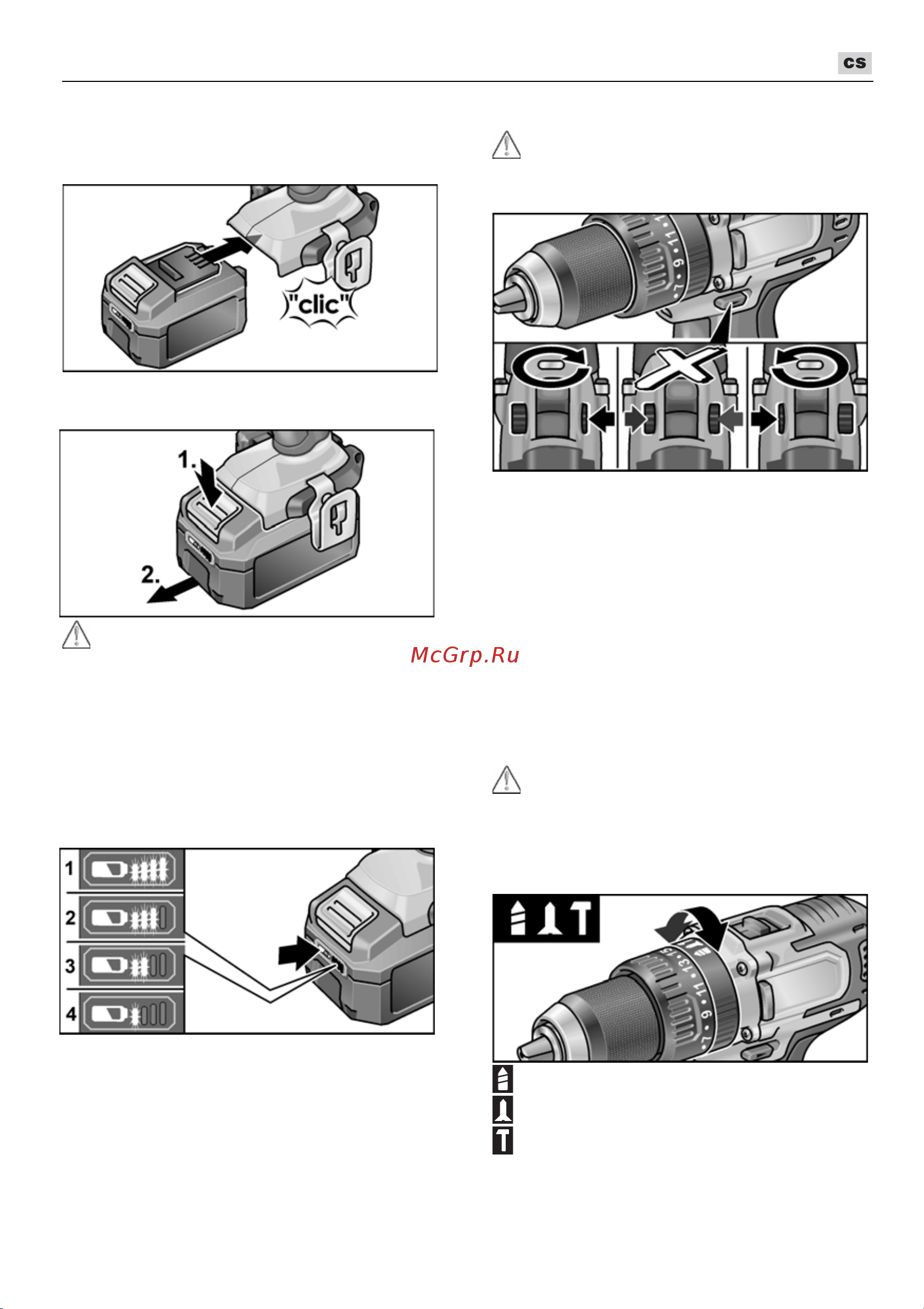 Flex PD 2G 10.8-EC [199/328] Druh provozu jen pd 2g 18 ec