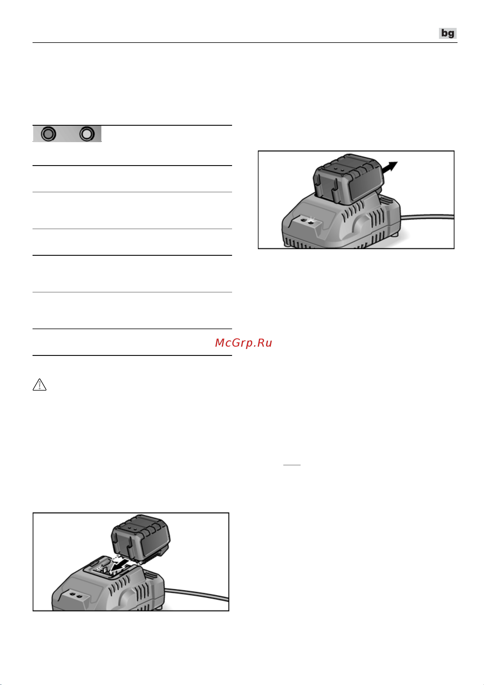 Flex PD 2G 10.8-EC [263/328] Индикации на светодиодите