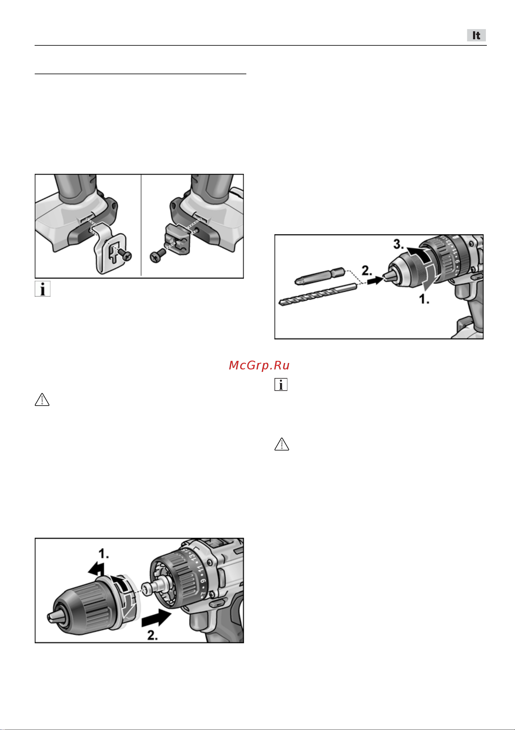 Flex PD 2G 10.8-EC [297/328] Prieá pirmq naudojimq