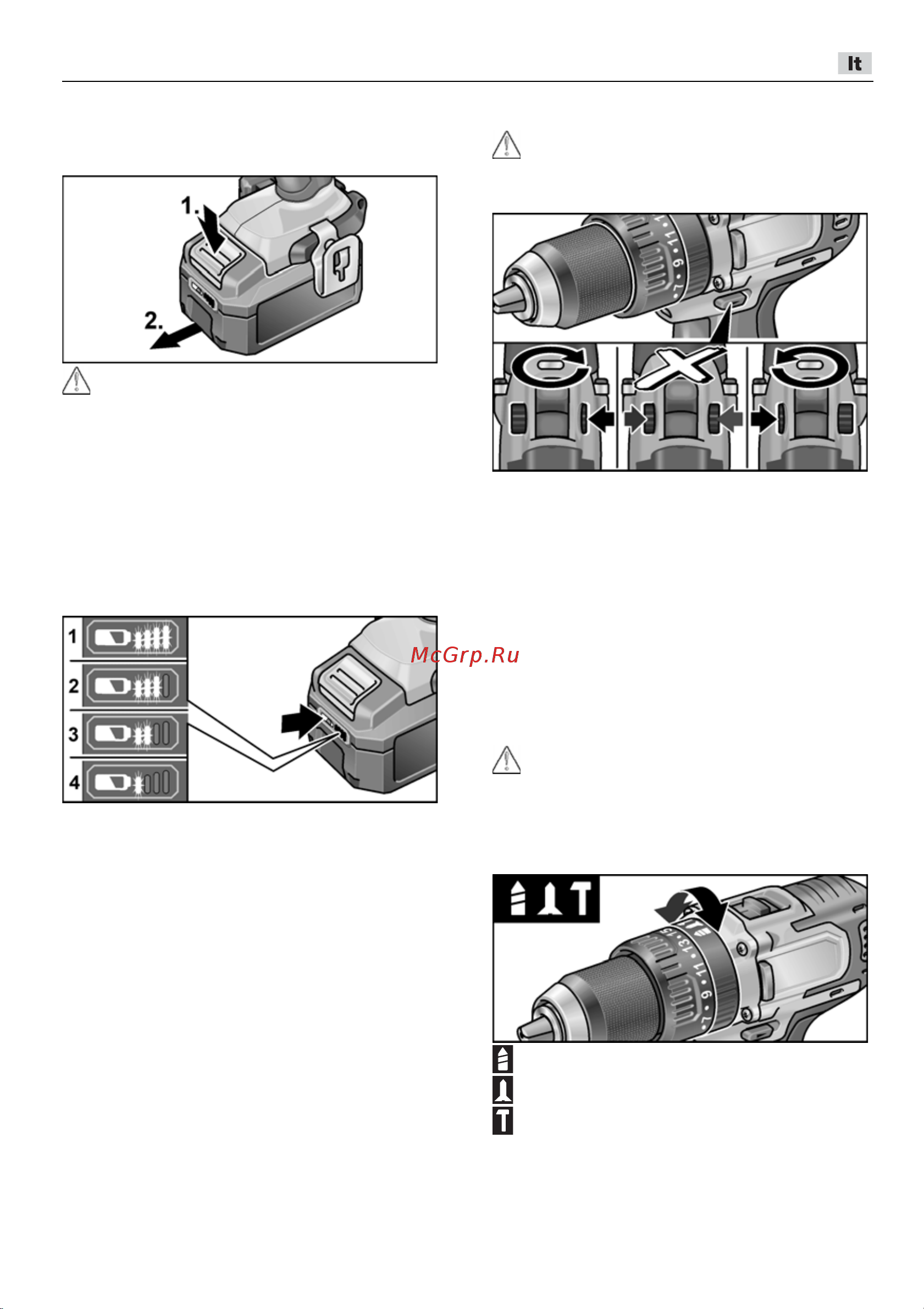 Flex PD 2G 10.8-EC [299/328] Akumuüatoriaus krovimo büklé