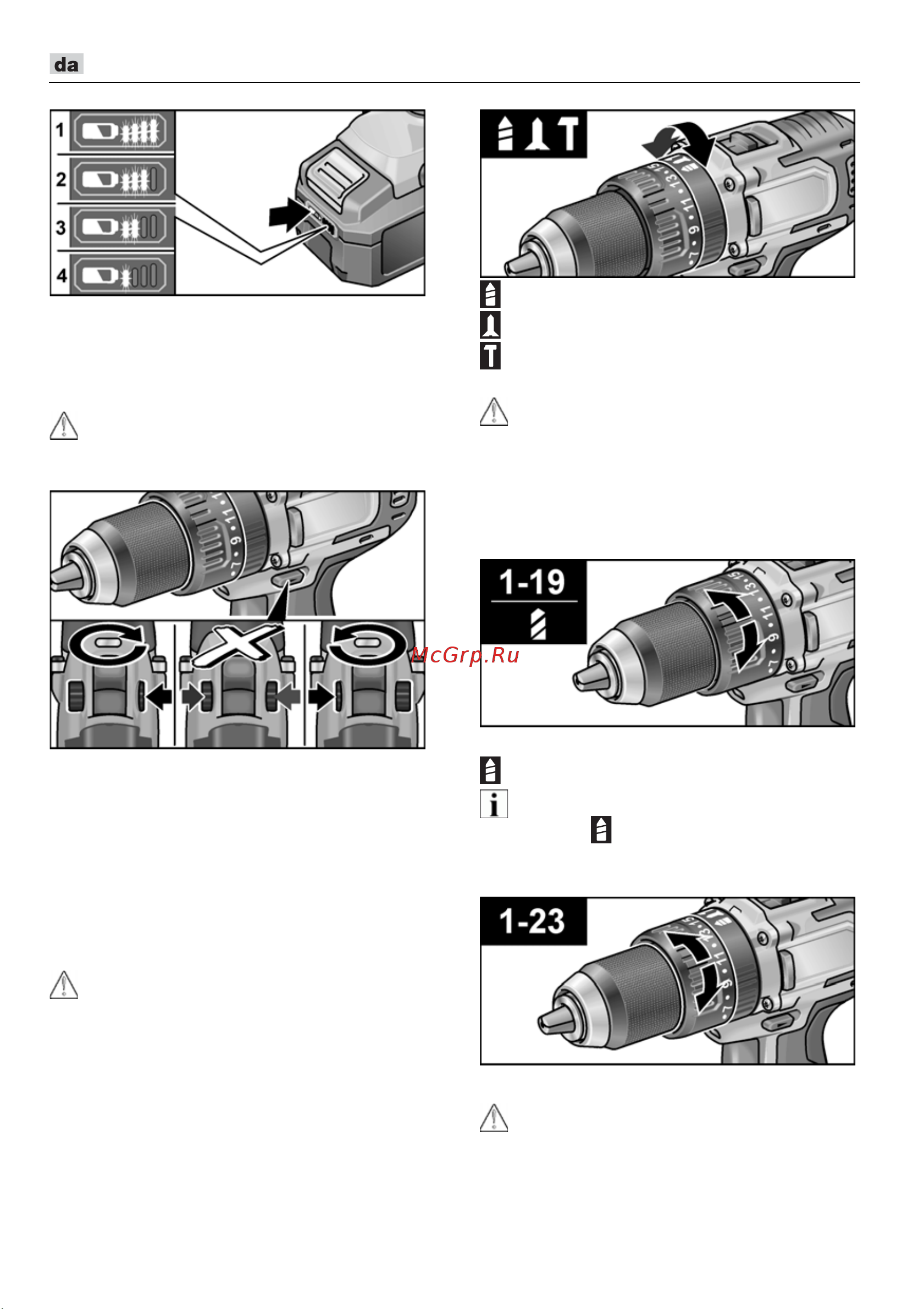 Flex PD 2G 10.8-EC [98/328] Driftsmäde kun pd 2g 10 ec