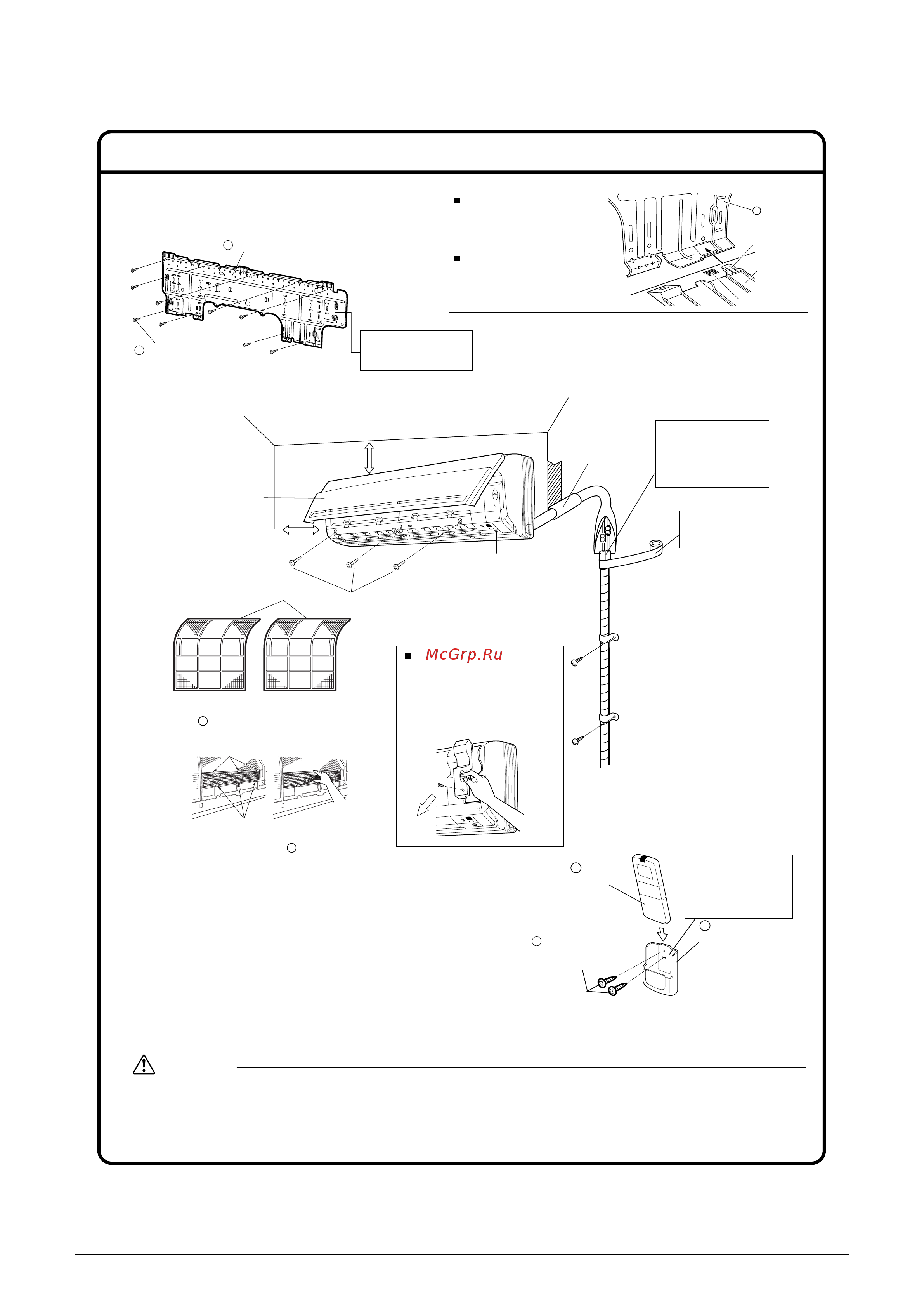 Daikin RMXS140EV1A [201/477] Indoor unit installation drawings