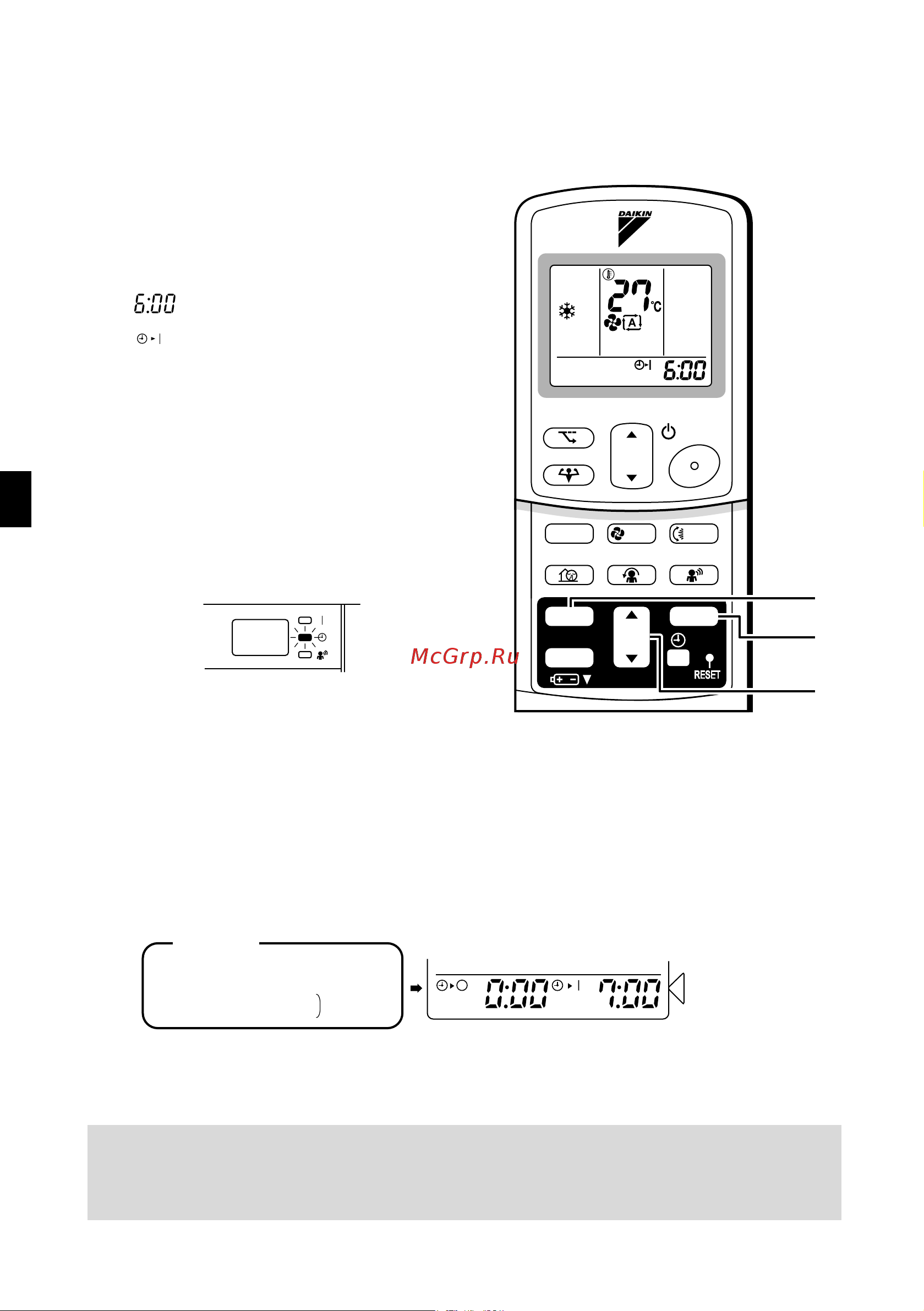 Daikin FTXS20D3VML [21/32] Timer operation
