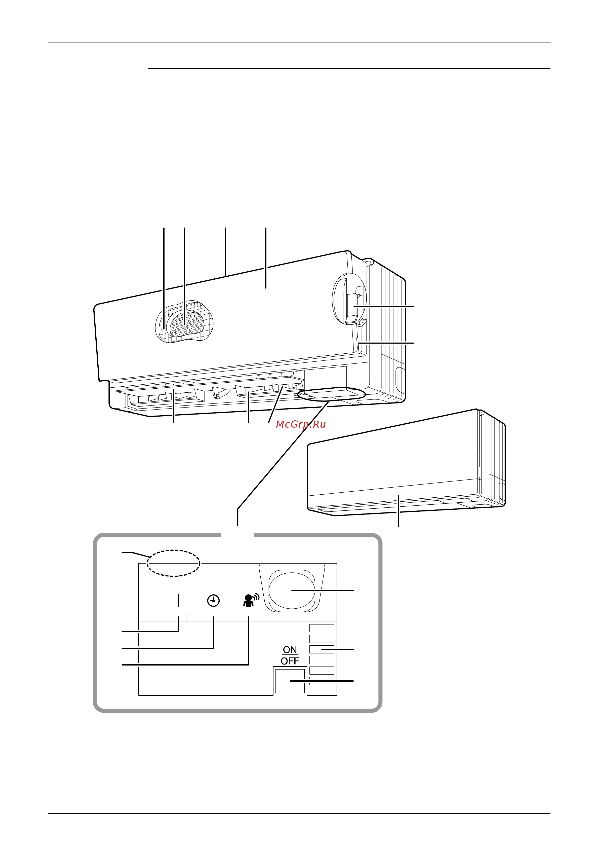 Daikin ATKS25E2V1B [127/316] Names of parts