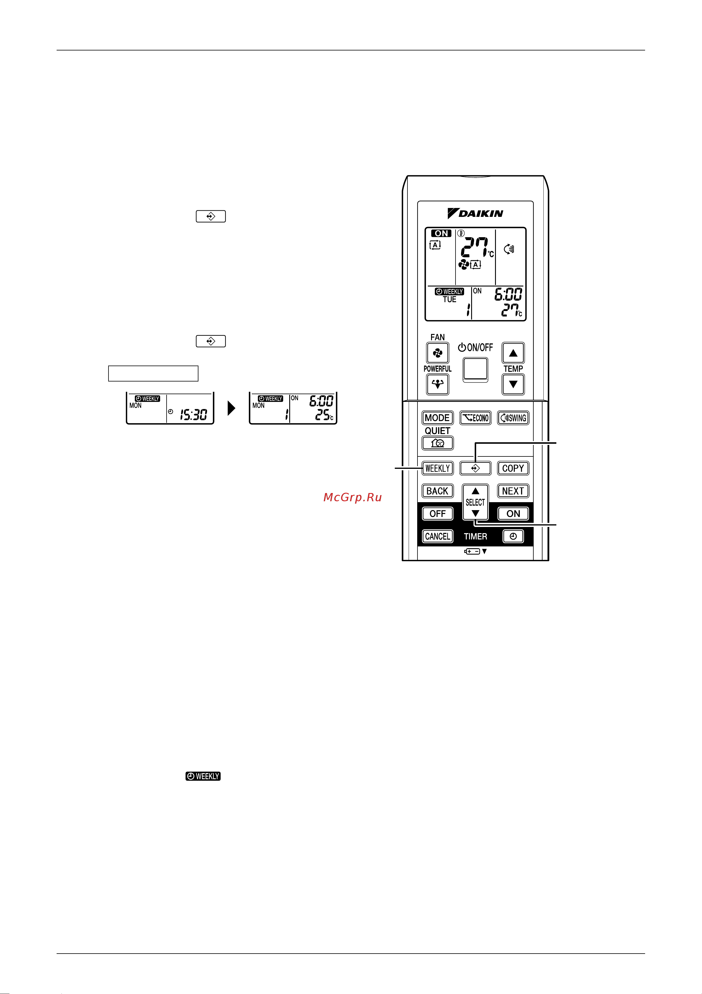Daikin ATKS25E2V1B [202/316] Canceling all reservations
