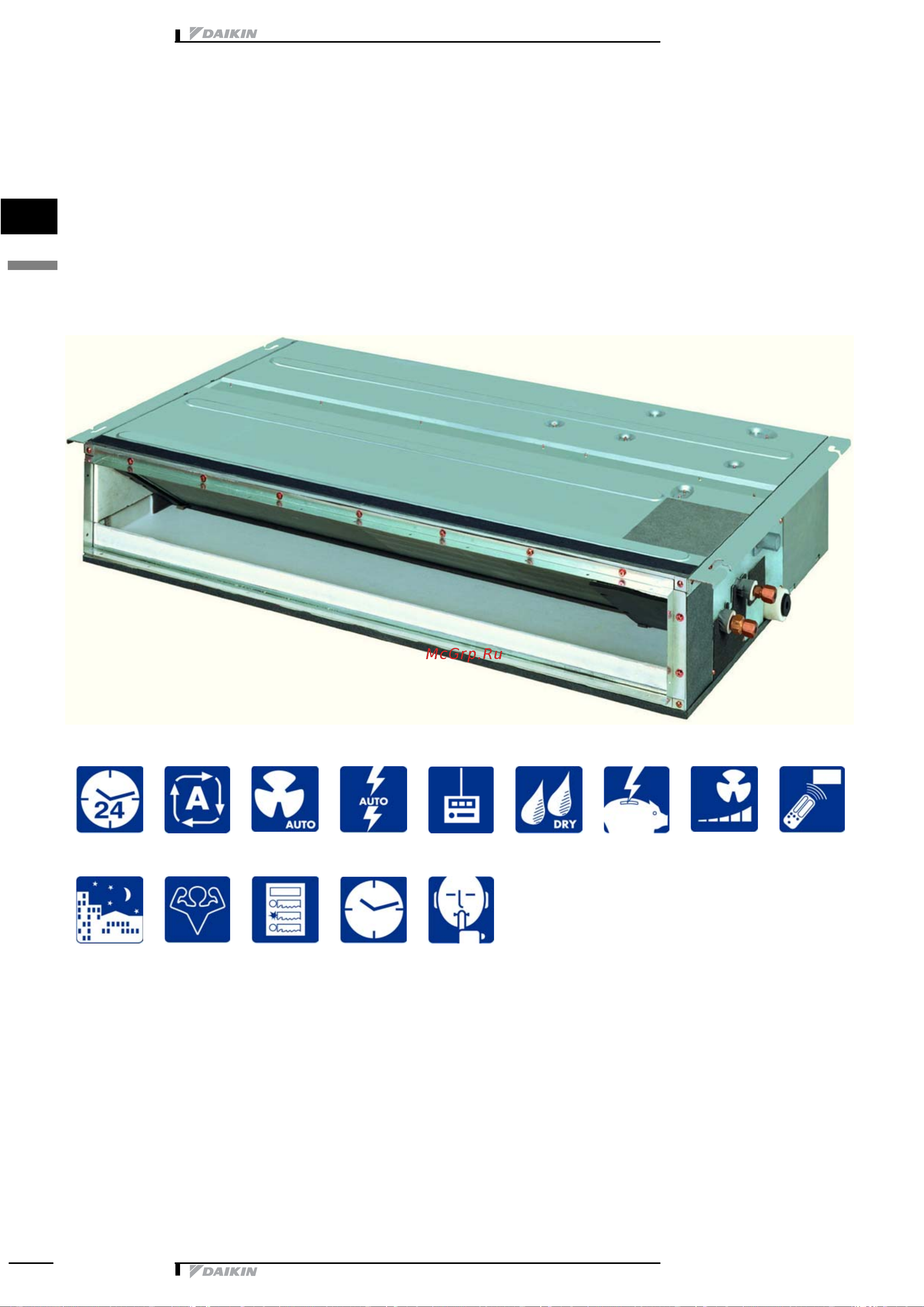 Daikin FDKS25CVMB [12/22] Features
