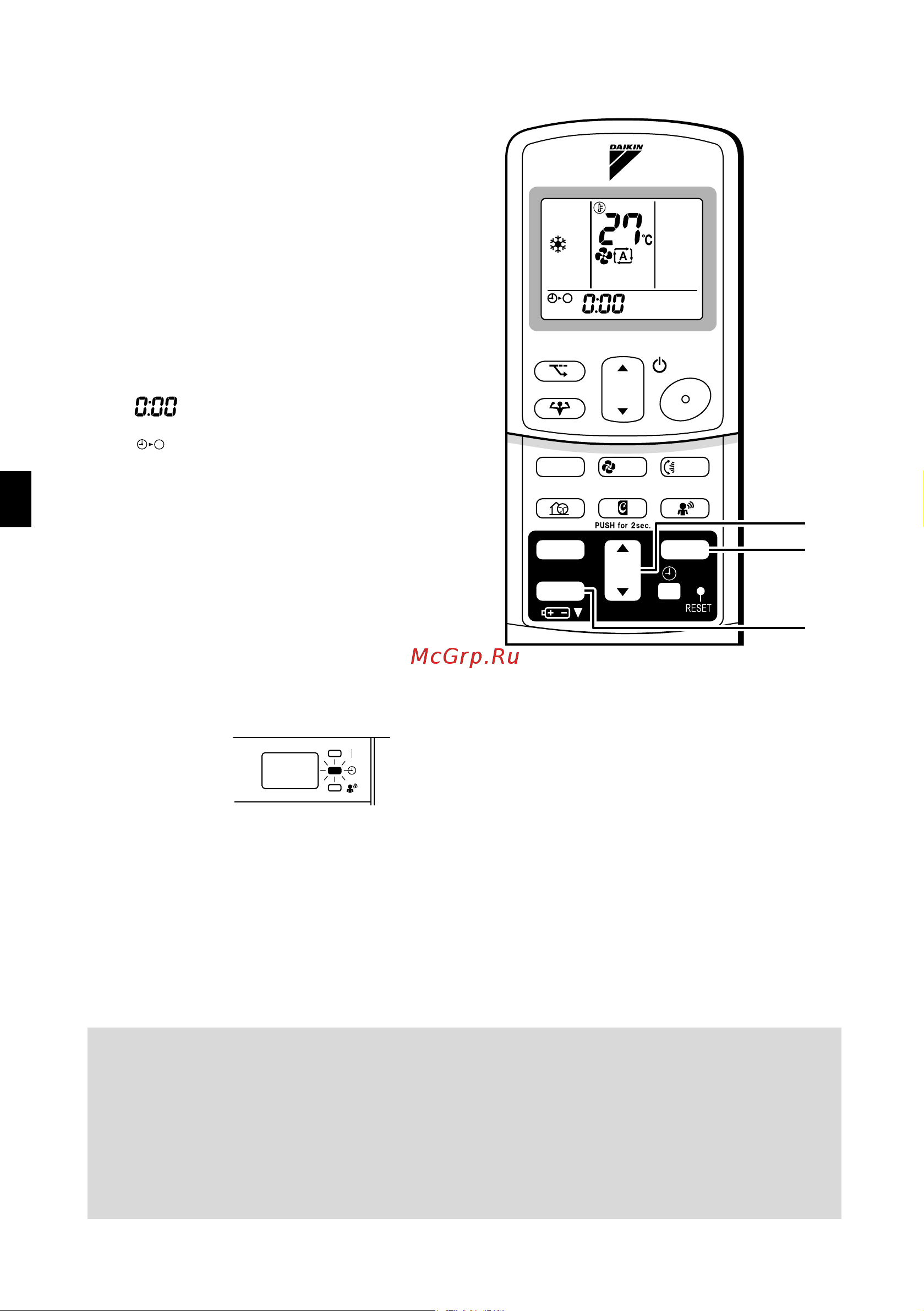 Daikin FTKD25DVM [21/32] To cancel the off timer operation