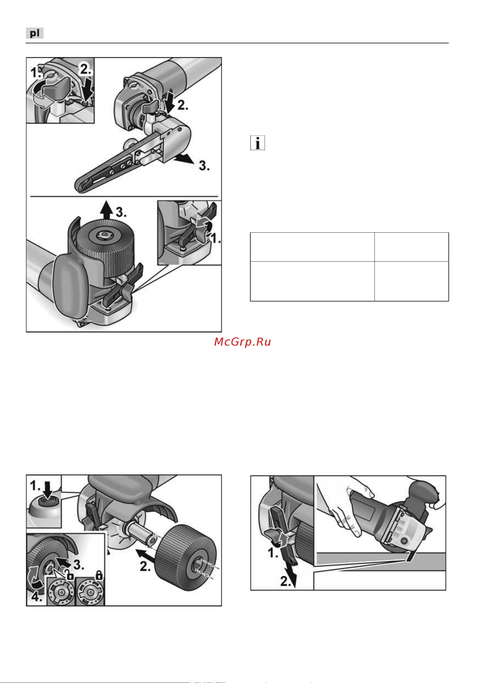 Flex TRINO FBE 8-4 140 453455 [214/404] Korzystanie z ogranicznika równoległego