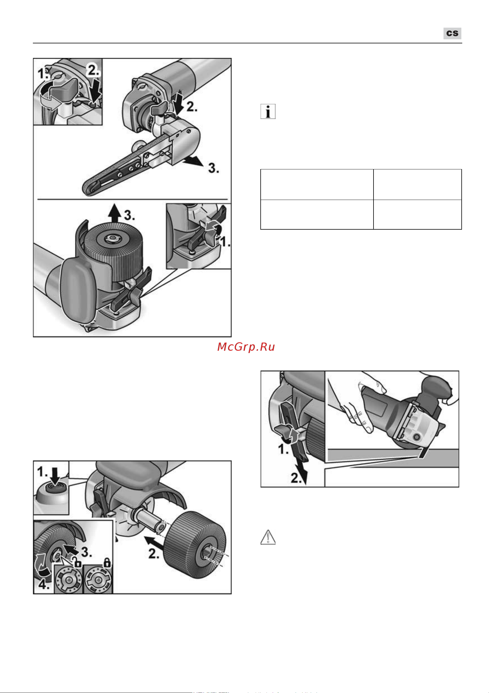 Flex TRINO FBE 8-4 140 453455 [245/404] Použití paralelního dorazu