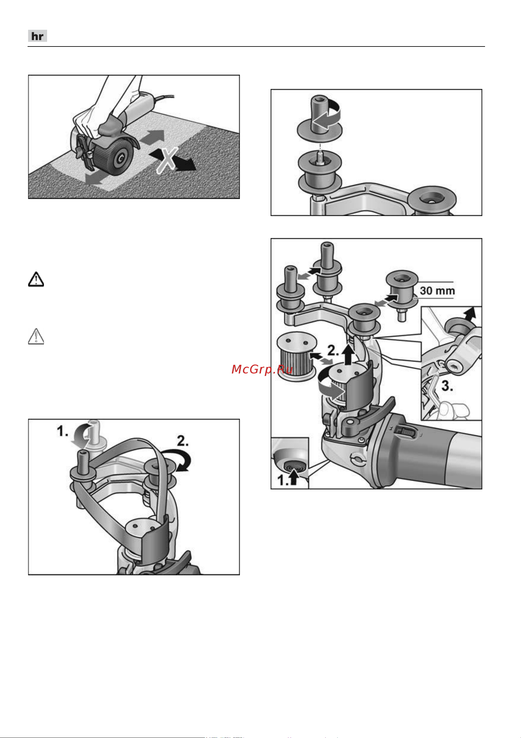 Flex TRINO FBE 8-4 140 453455 [276/404] Nastavak trakaste brusilice za cijevi bre 8 4