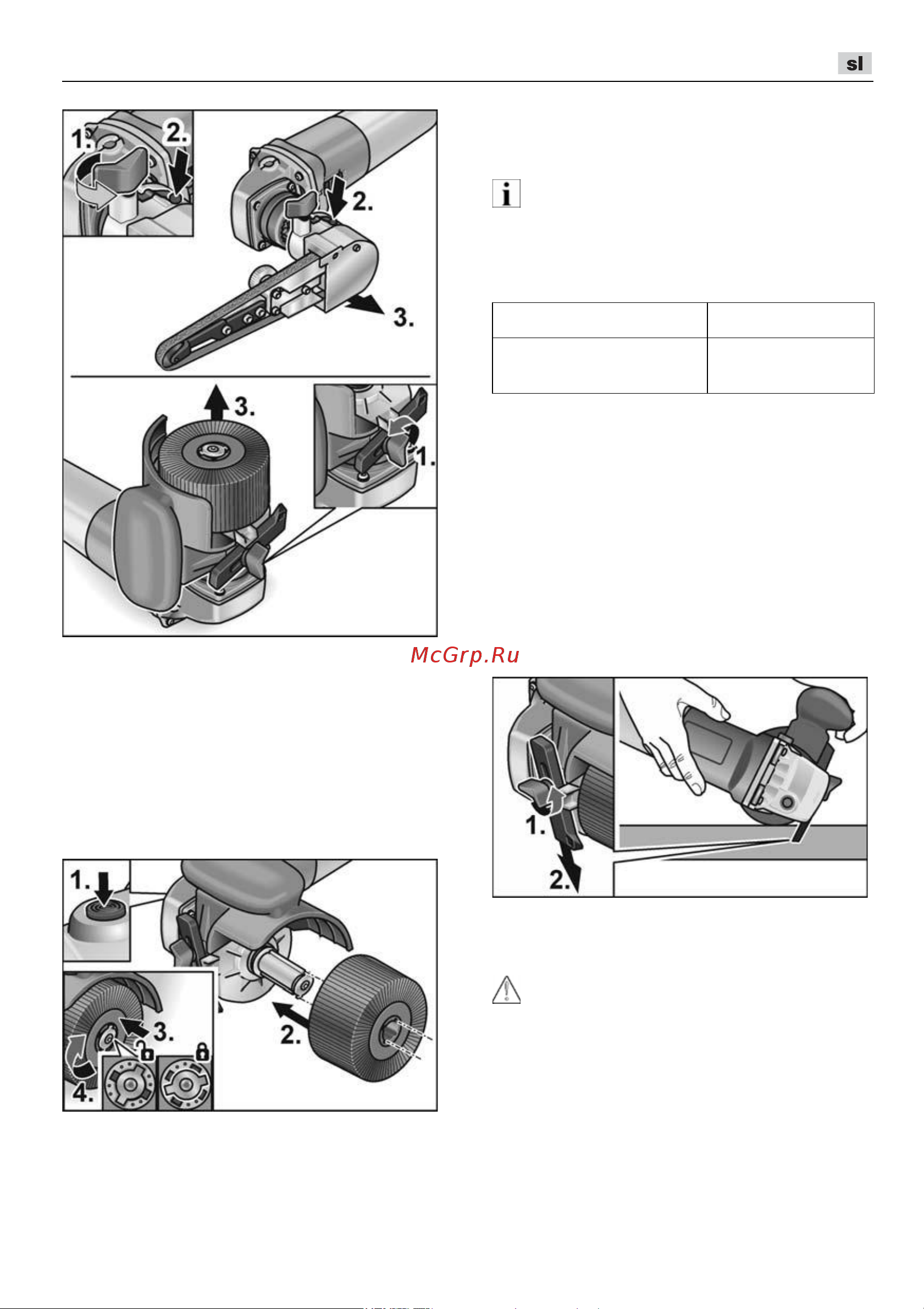 Flex TRINO FBE 8-4 140 453455 [289/404] Navodila za delo s priključkom za satiniranje