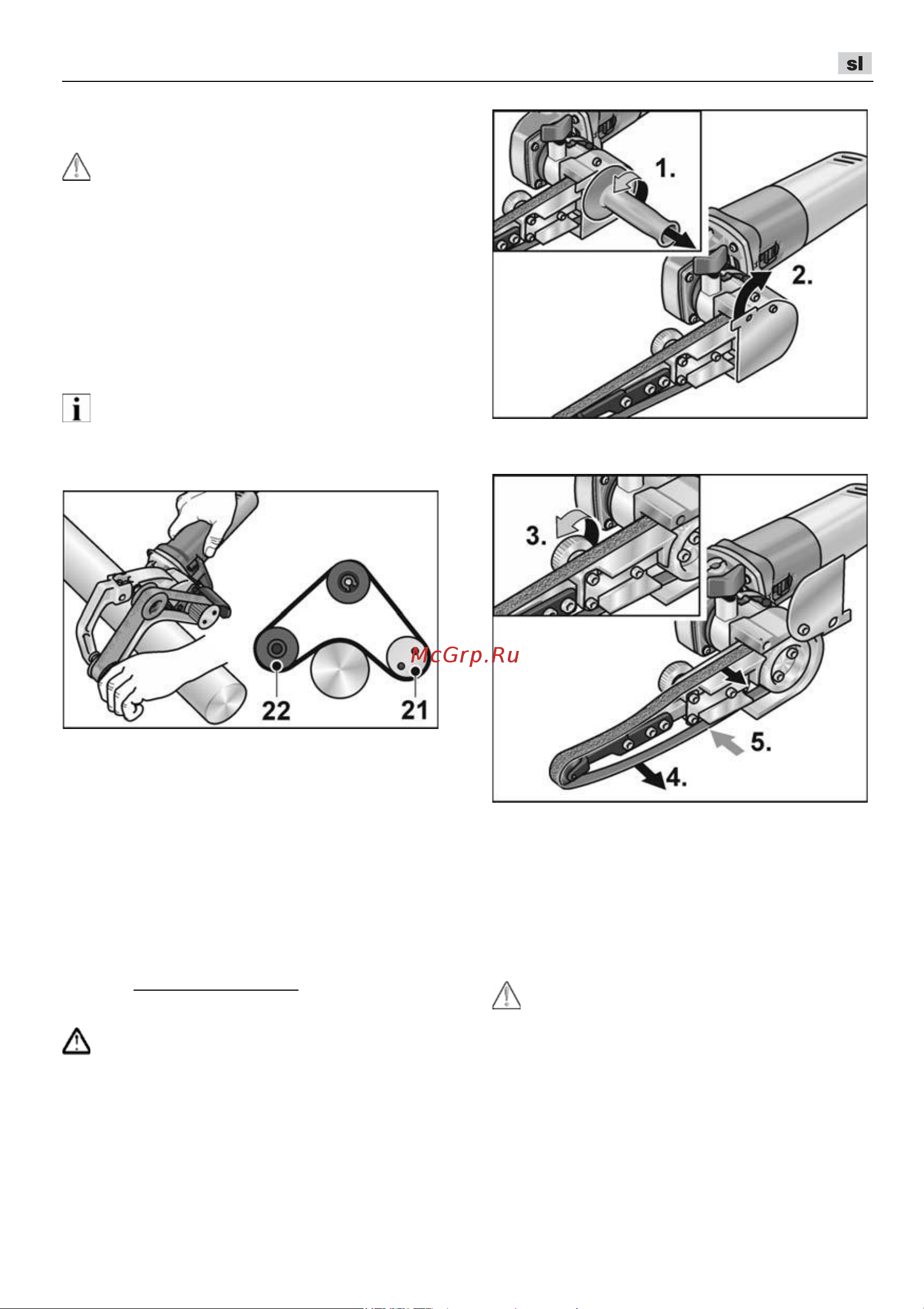 Flex TRINO FBE 8-4 140 453455 [291/404] Priključek tračne pile fbe 8 4