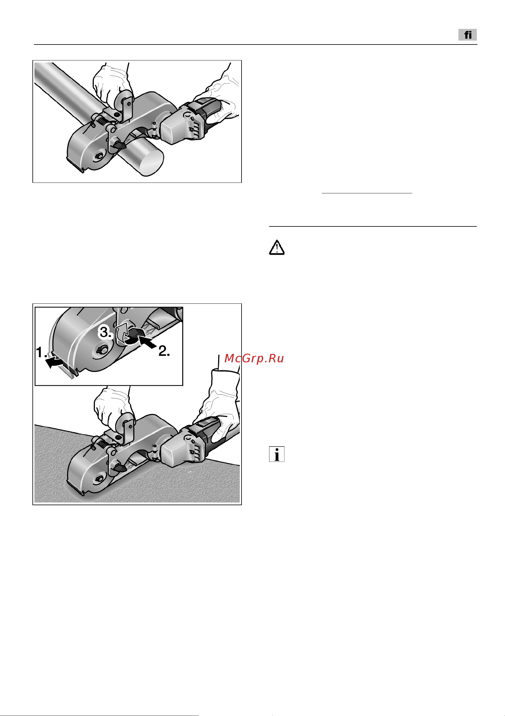 Flex LBR 1506 VRA 282499 [89/166] Ylikuormitussuoja