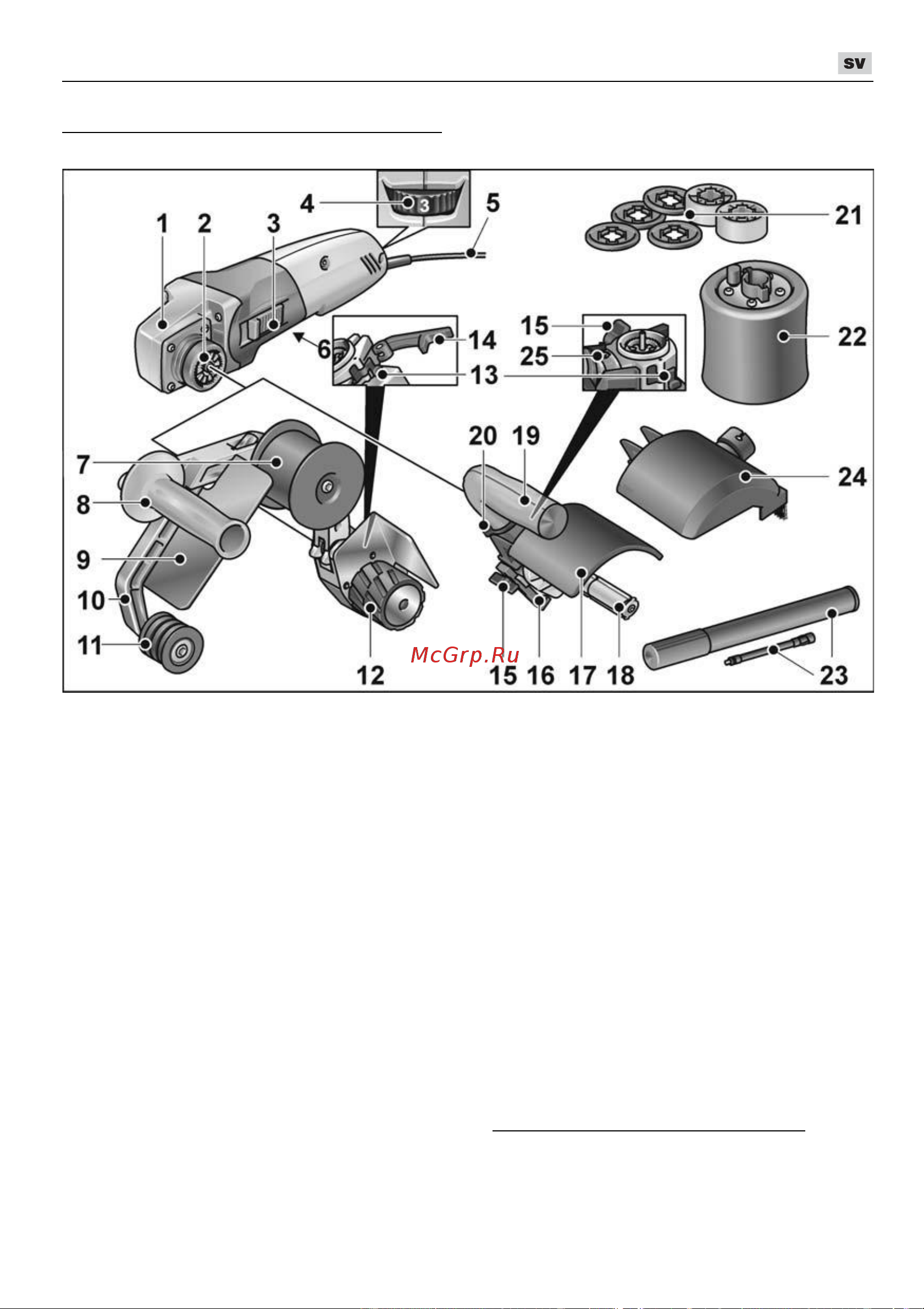 Flex TRINOX BSE 14-3 INOX Set 433454 [131/352] Översikt