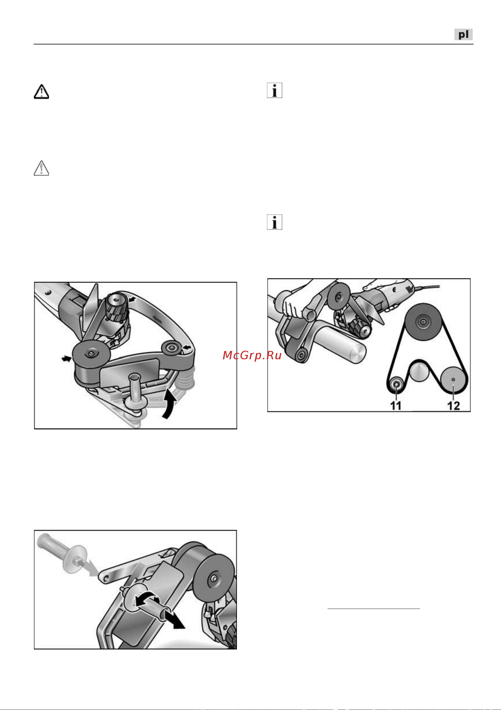 Flex TRINOX BSE 14-3 INOX Set 433454 [189/352] Nasadka szlifierki taśmowej bre 14 3 125