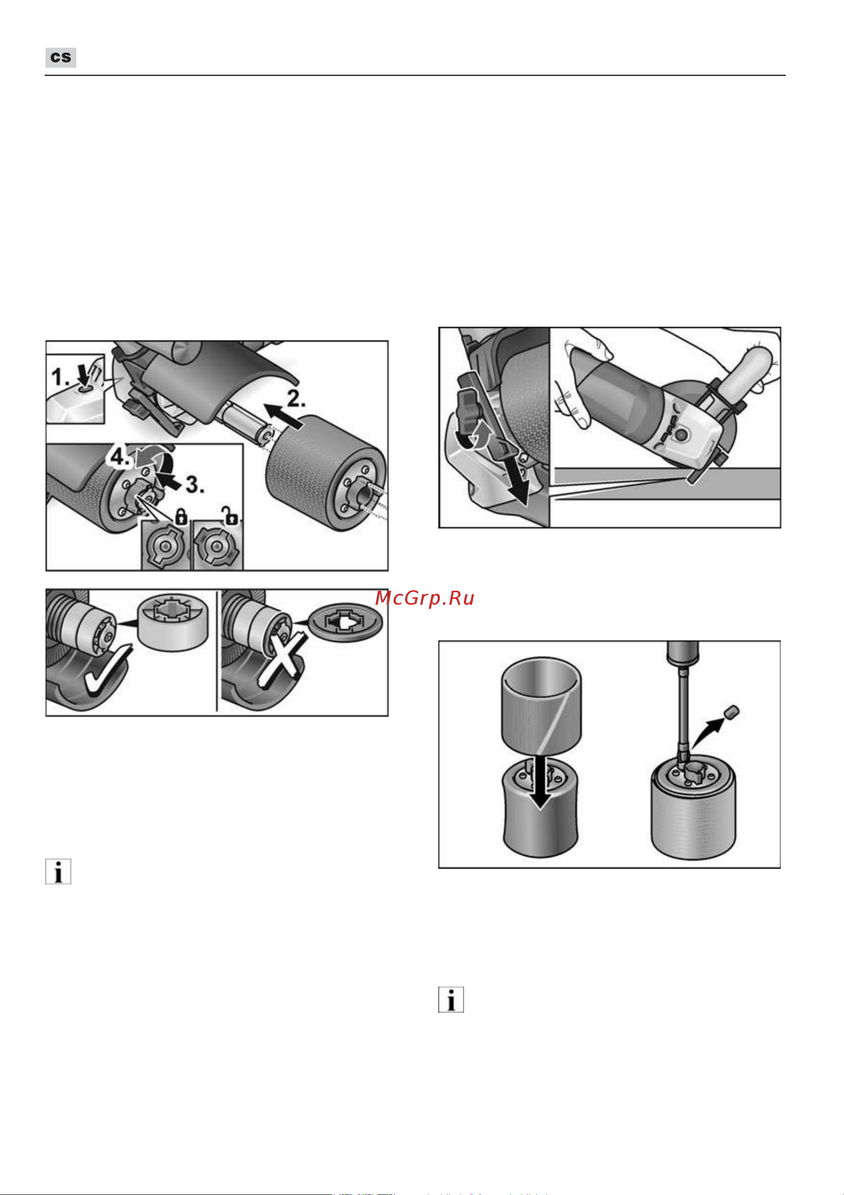 Flex TRINOX BSE 14-3 INOX Set 433454 [214/352] Použití paralelního dorazu