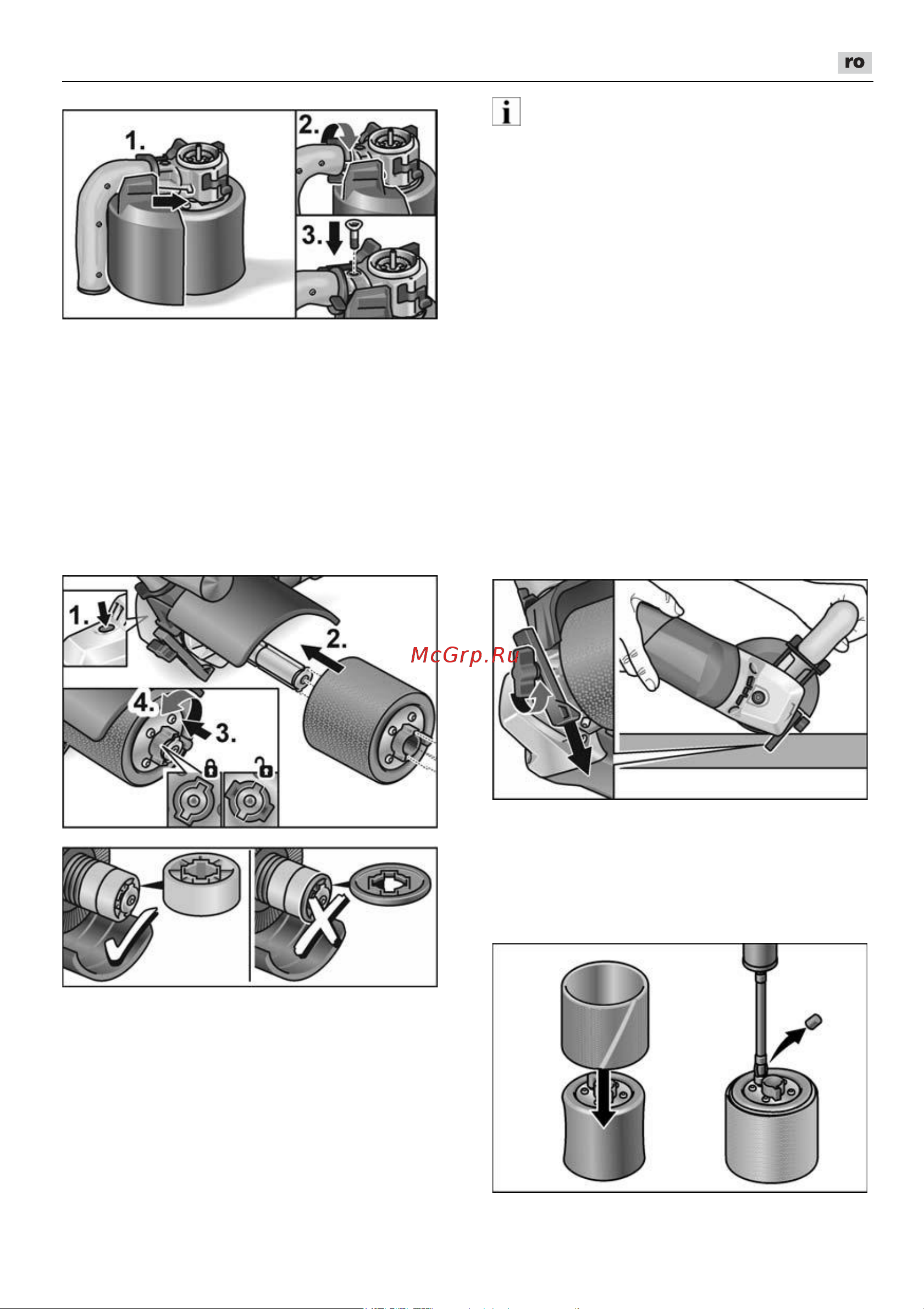 Flex TRINOX BSE 14-3 INOX Set 433454 [265/352] Fixarea sculei