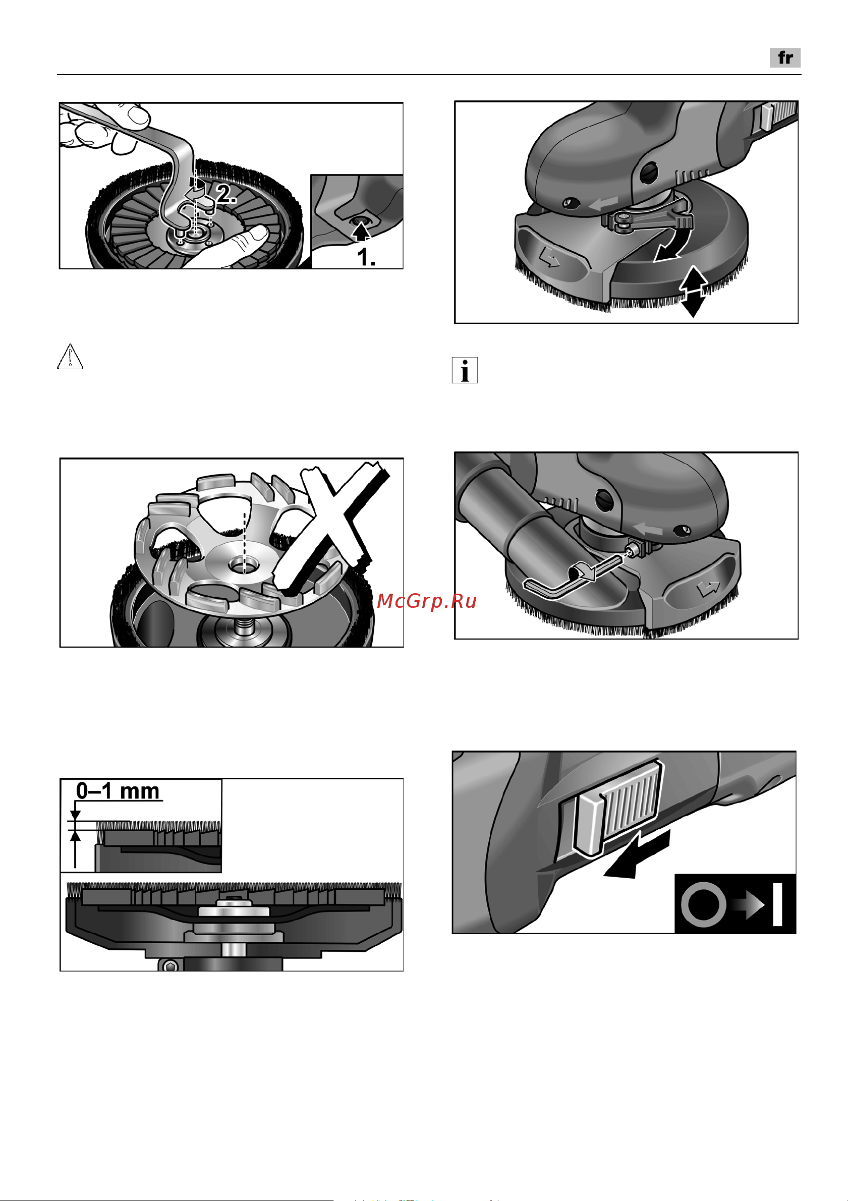 Flex SE 14-2 150 Set [35/240] Allumer et éteindre la ponceuse électroportative