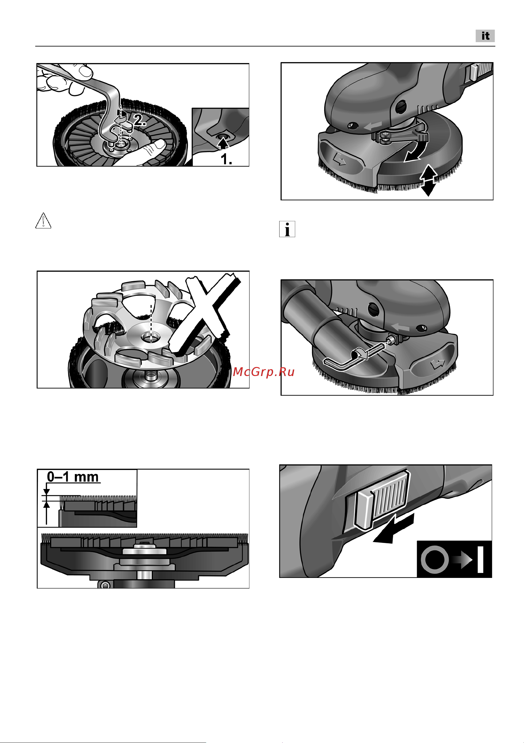 Flex SE 14-2 150 Set [47/240] Accendere e spegnere l elettroutensile