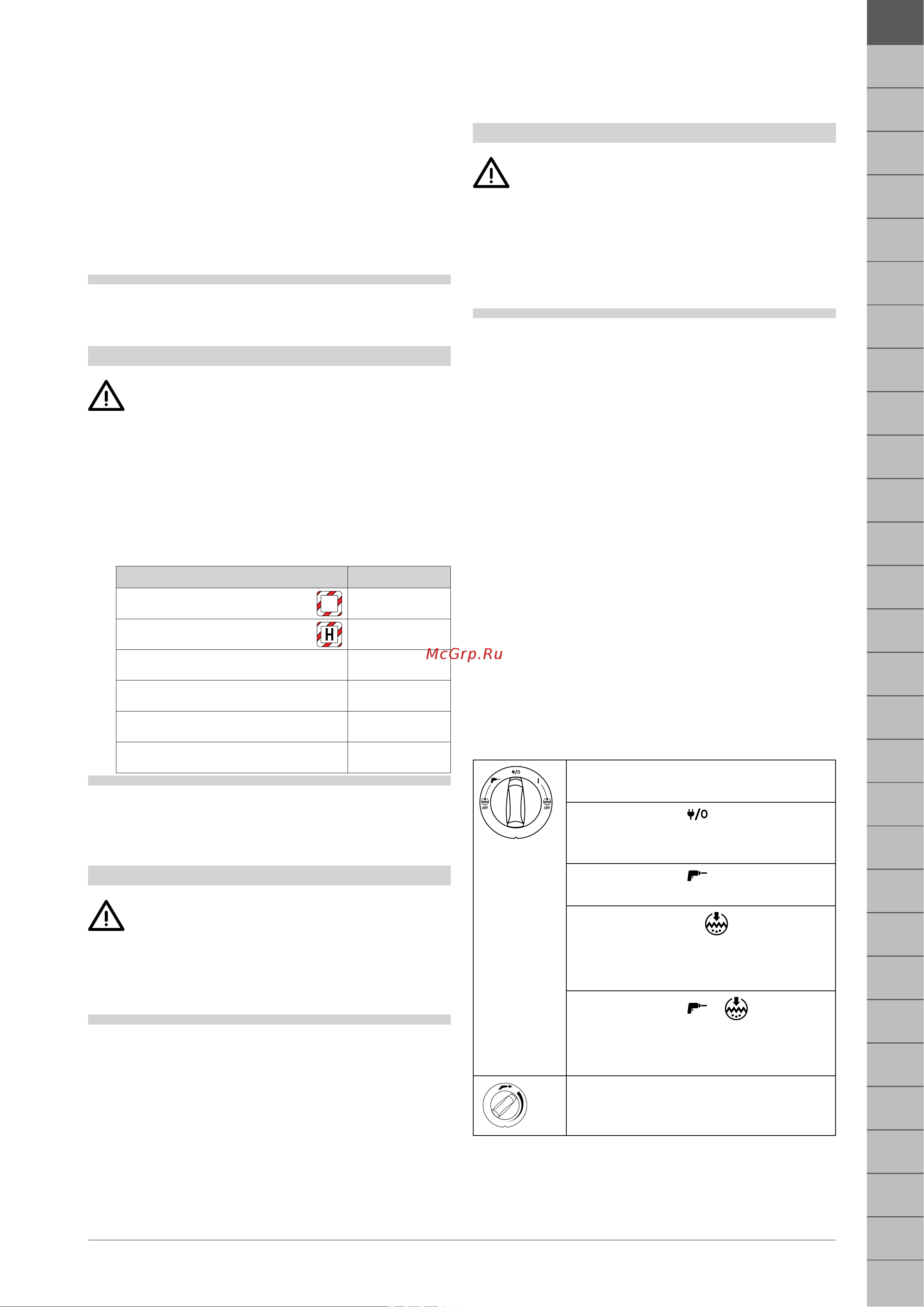 Flex VCE 44 H AC [21/276] Bedienung und betrieb