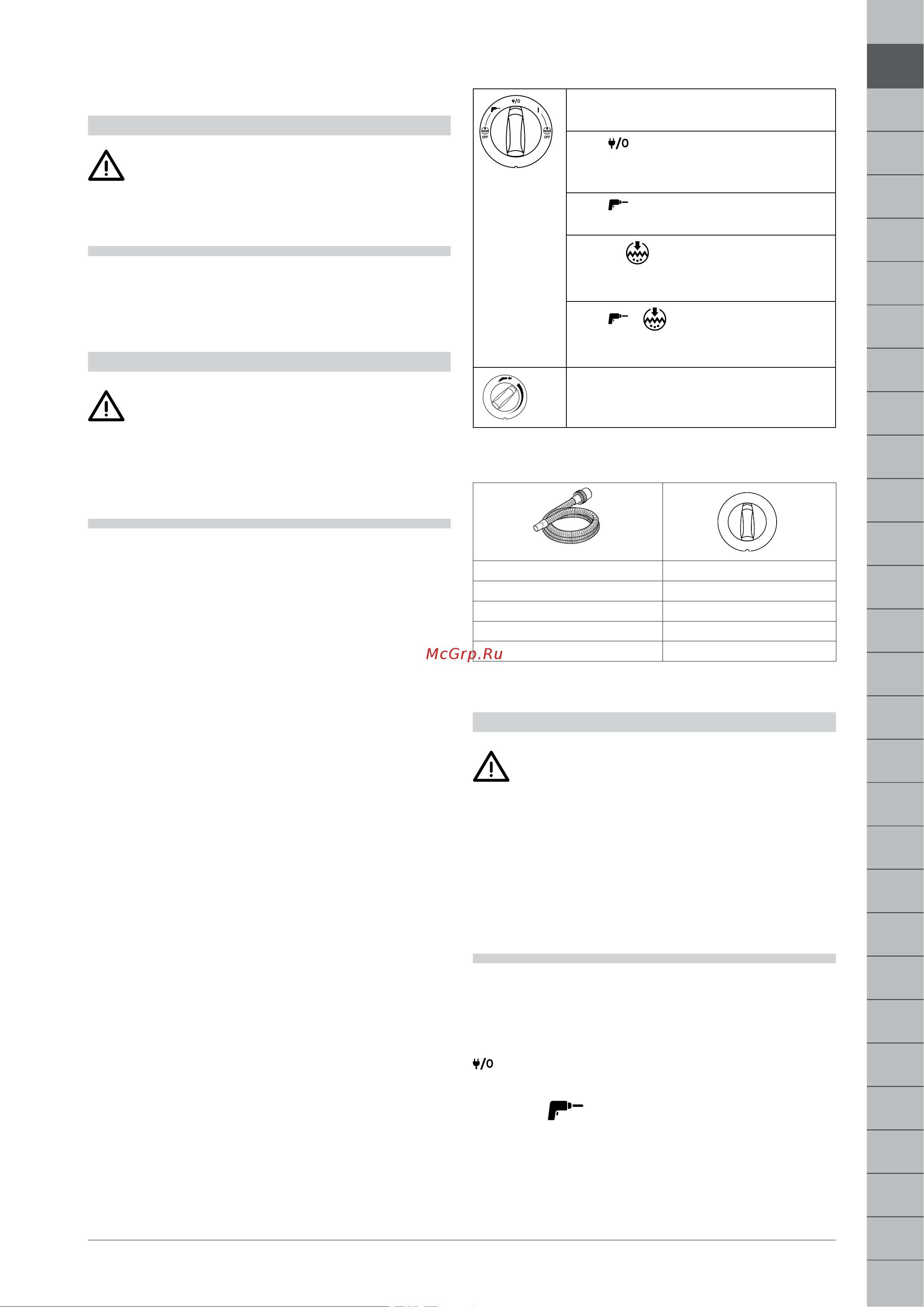 Flex VCE 44 H AC [31/276] Control operation