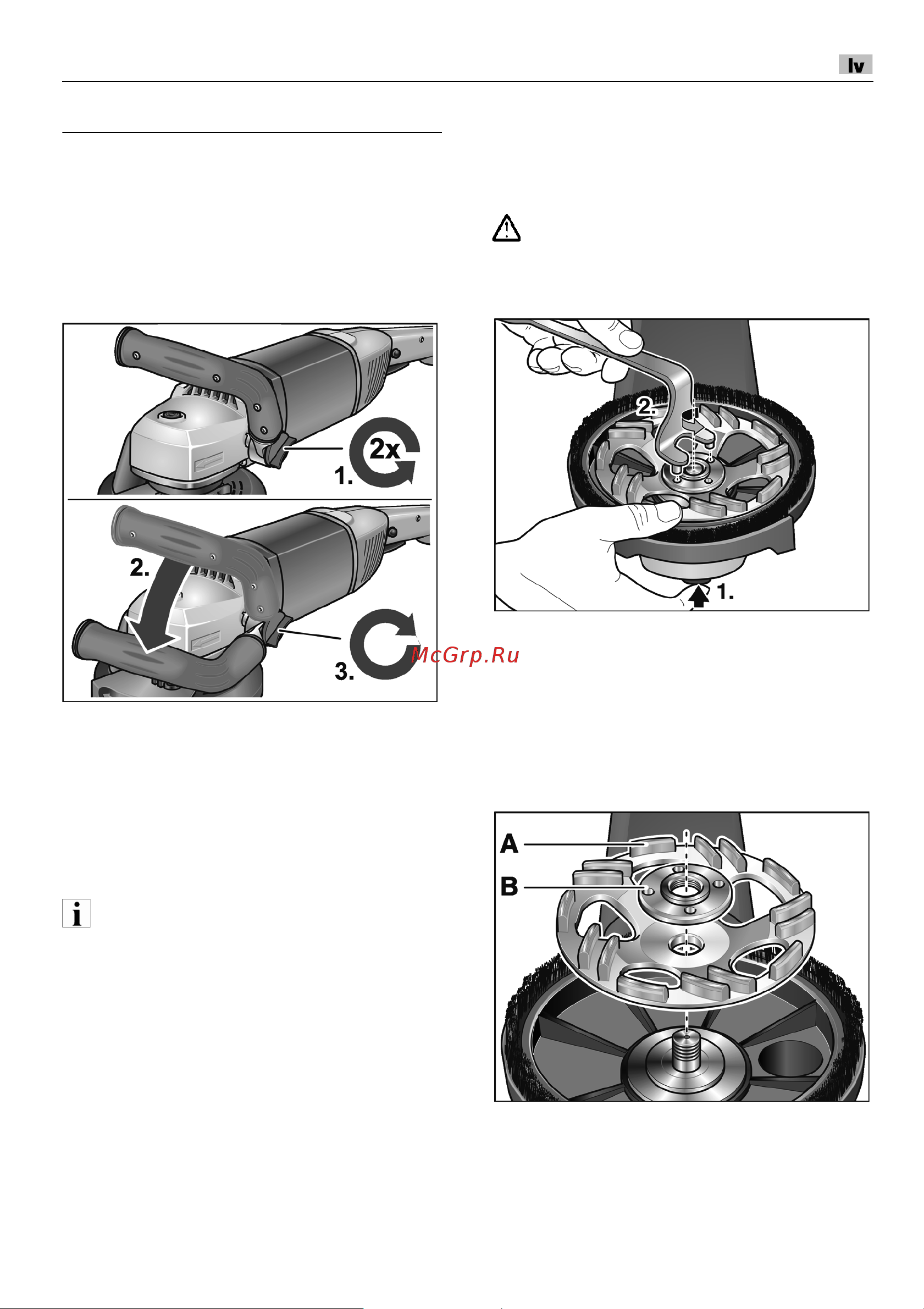 Flex LD 18-7 150 R, Kit Turbo-Jet [207/224] Lietosanas noteikumi