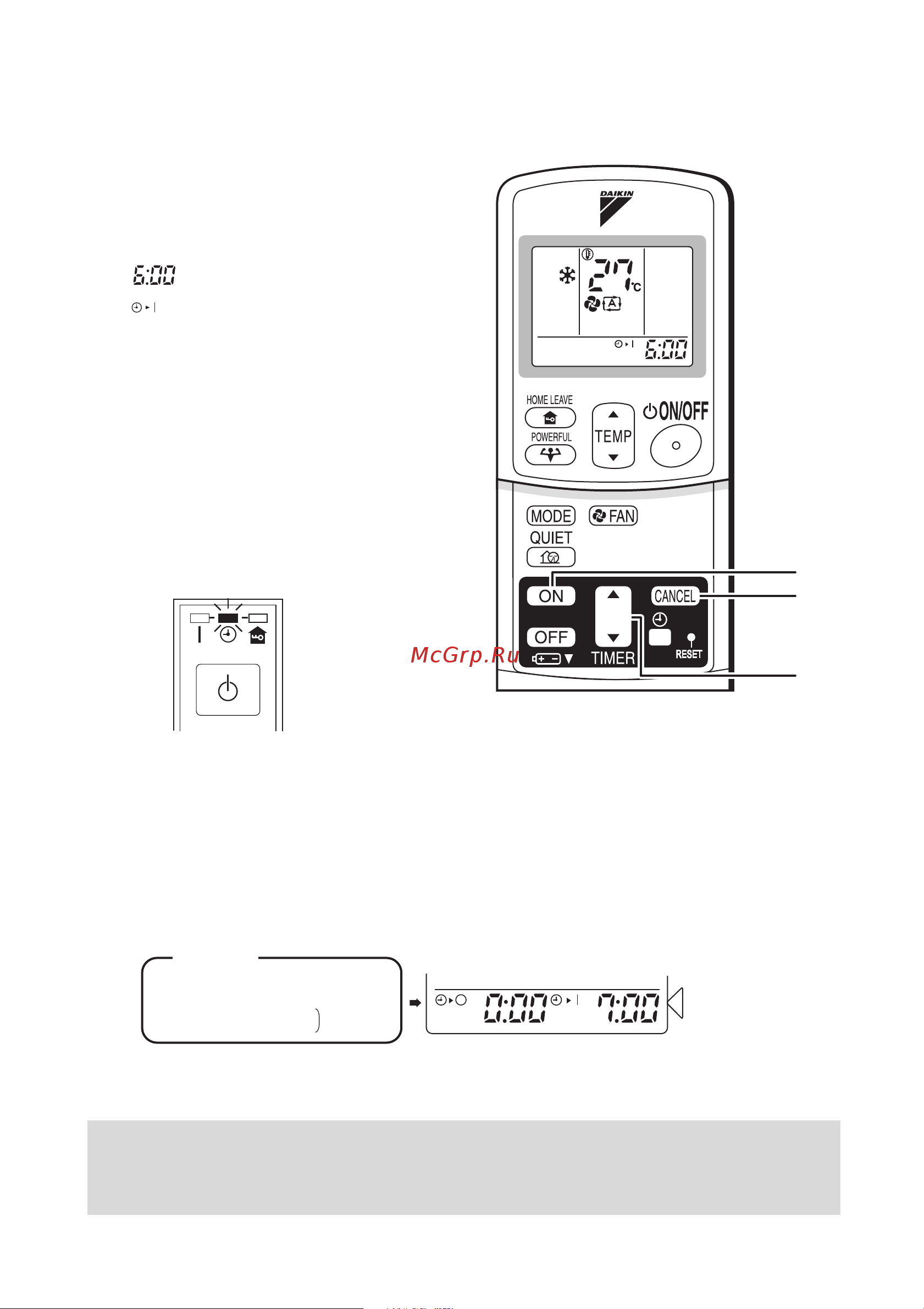 Daikin FDKS60C7VMB [18/28] To cancel on timer operation