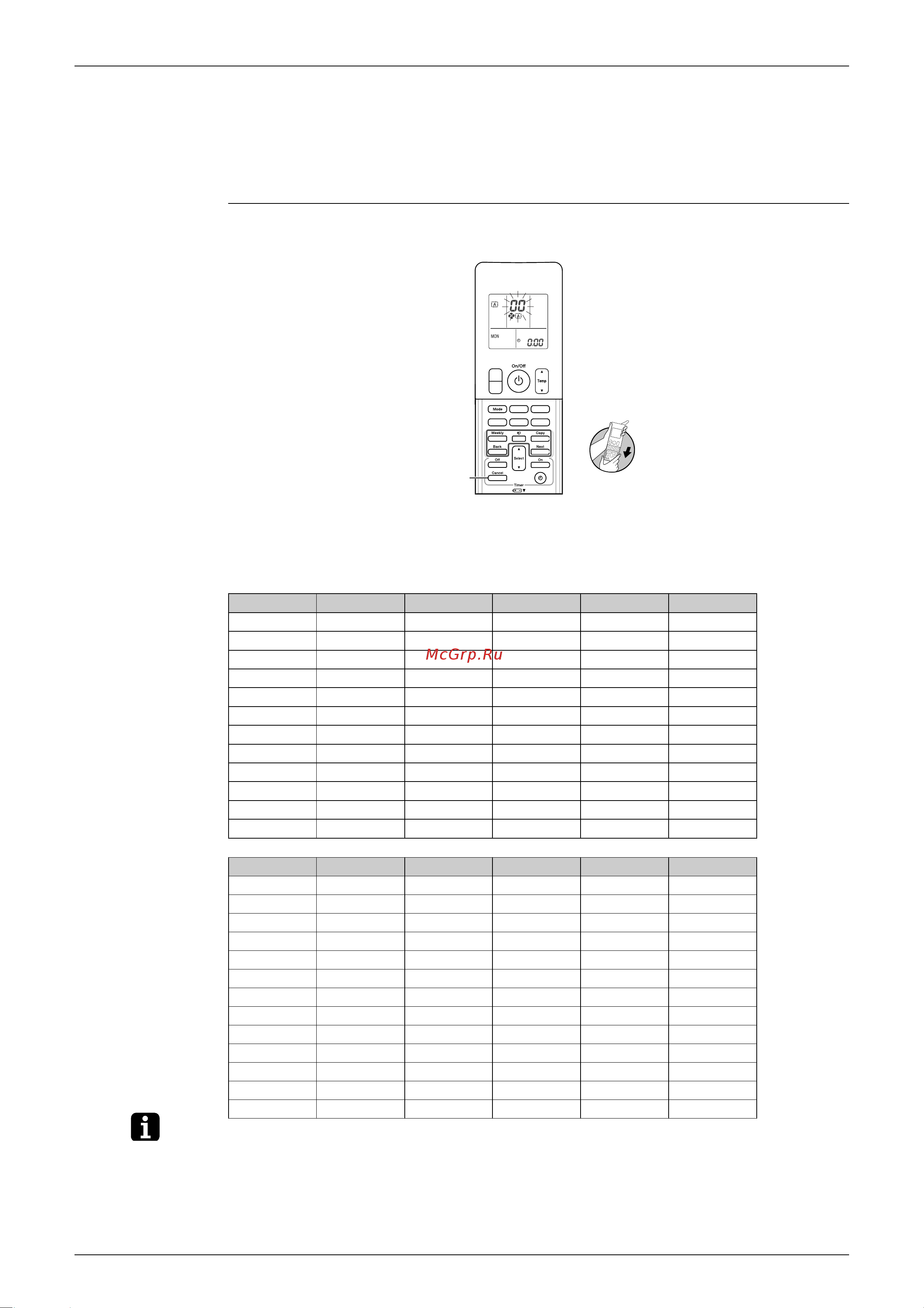 Daikin FHQ60BWV1B [165/302] Service check function